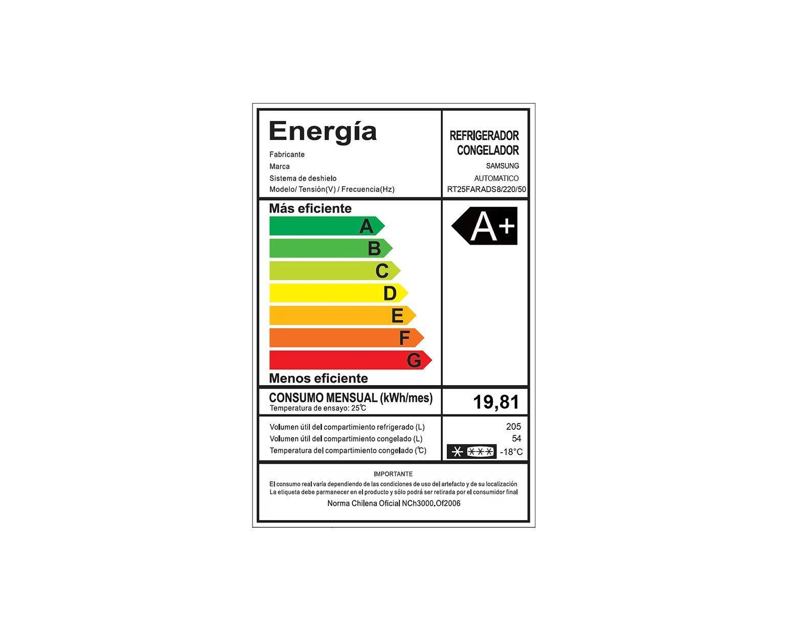 Refrigerador Samsung Top Mount 255Lts No Frost-4