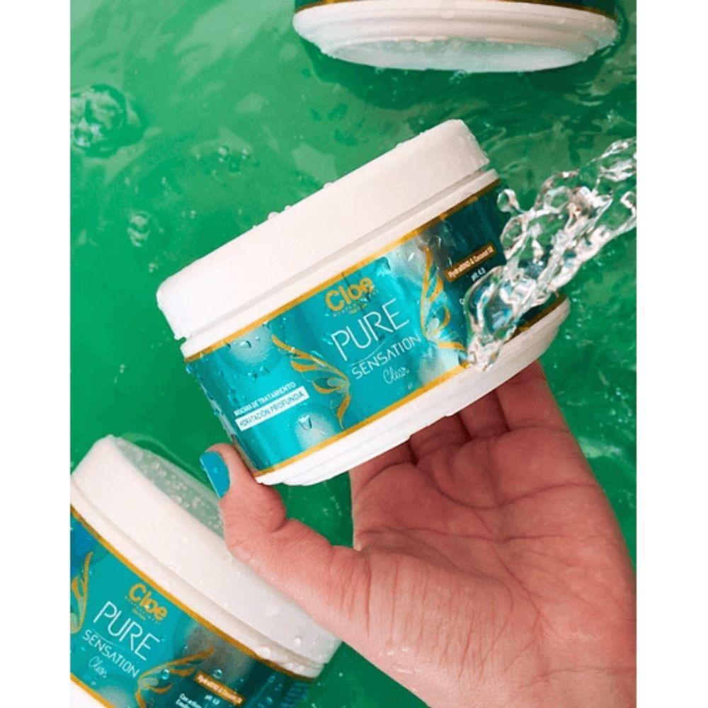 Máscara Hidratante Cloe Professional Pure Sensation Clear-2