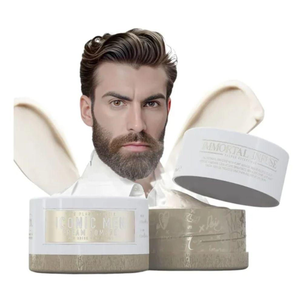 Cera Hombre Immortal Infuse Iconic Crema Pomada 150ml-2