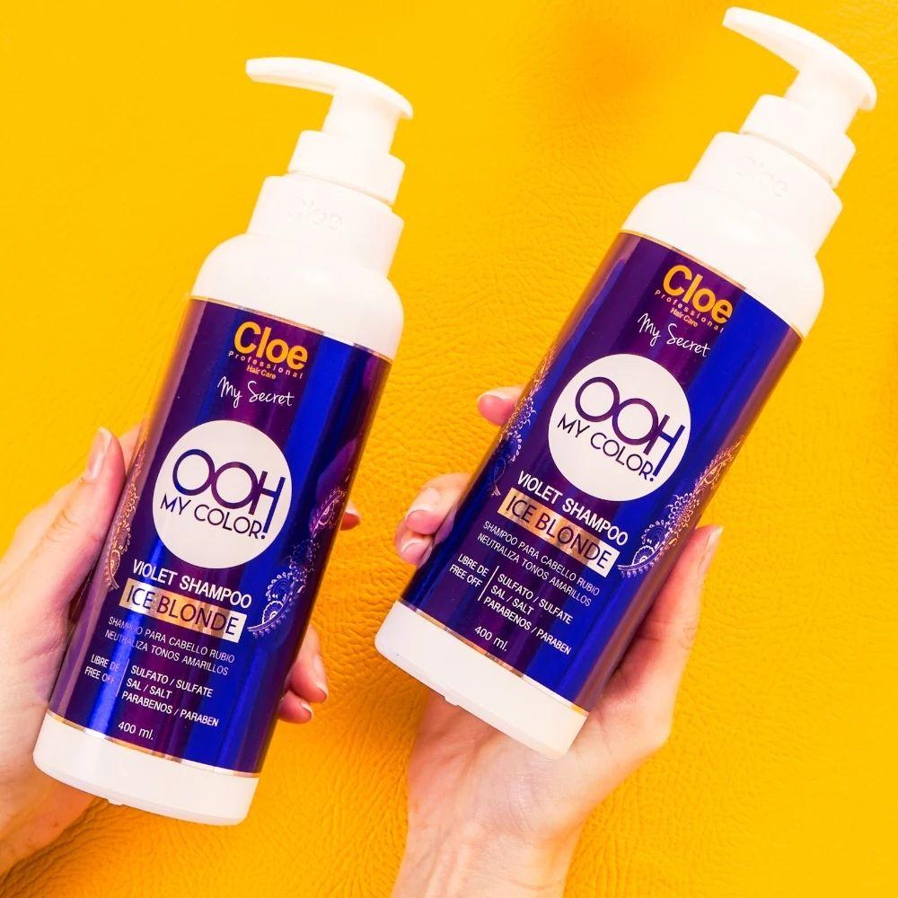 Shampoo Ooh My Color Violet Ice Blonde 400ml-2
