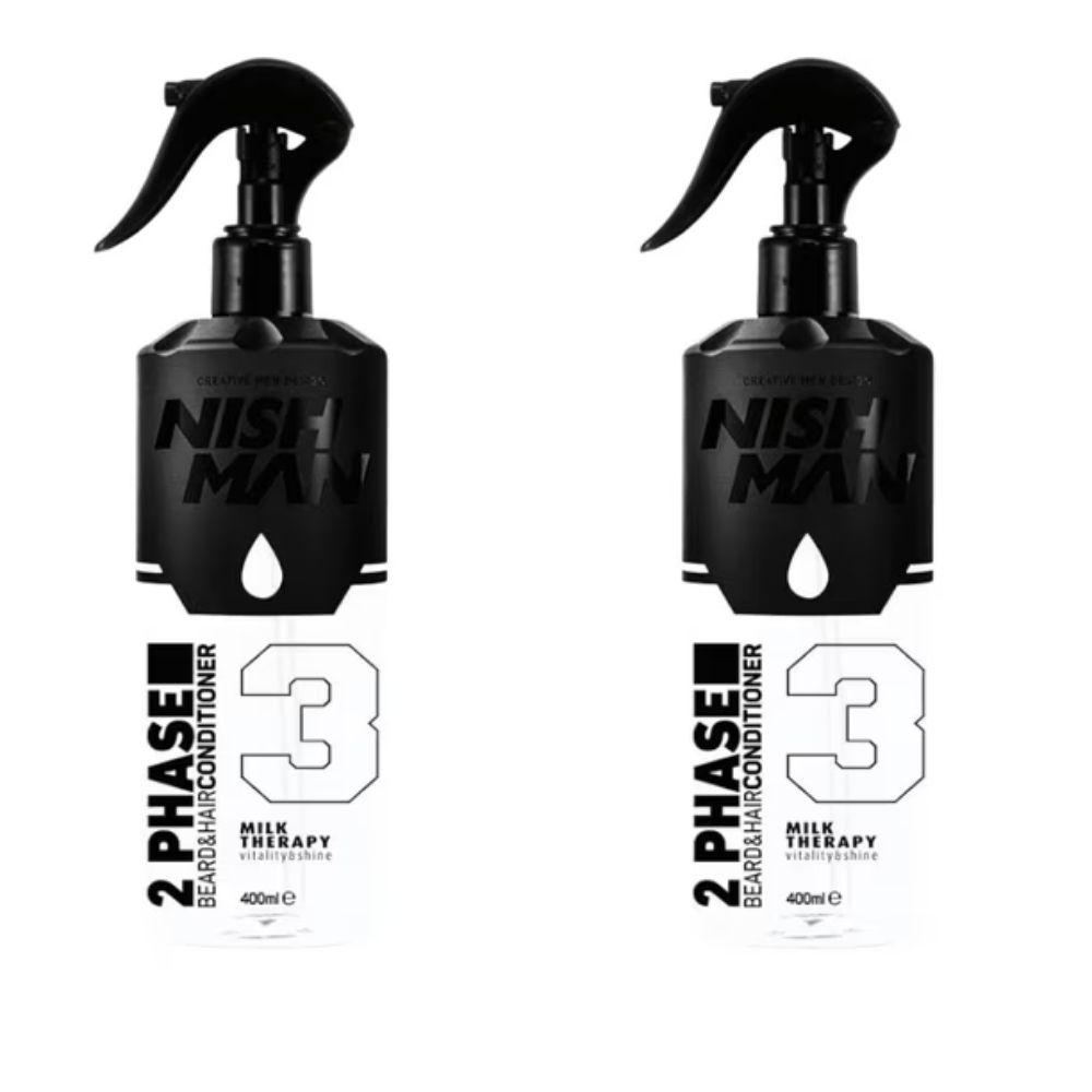 CERA PARA PEINAR TWO PHASE 2 MILK THERAPY NISHMAN-2