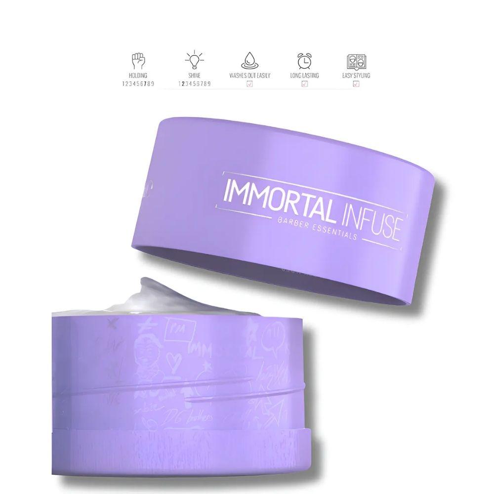 Immortal Infuse Fiber Paste Semi Matte Texture Wax 150 ml-2