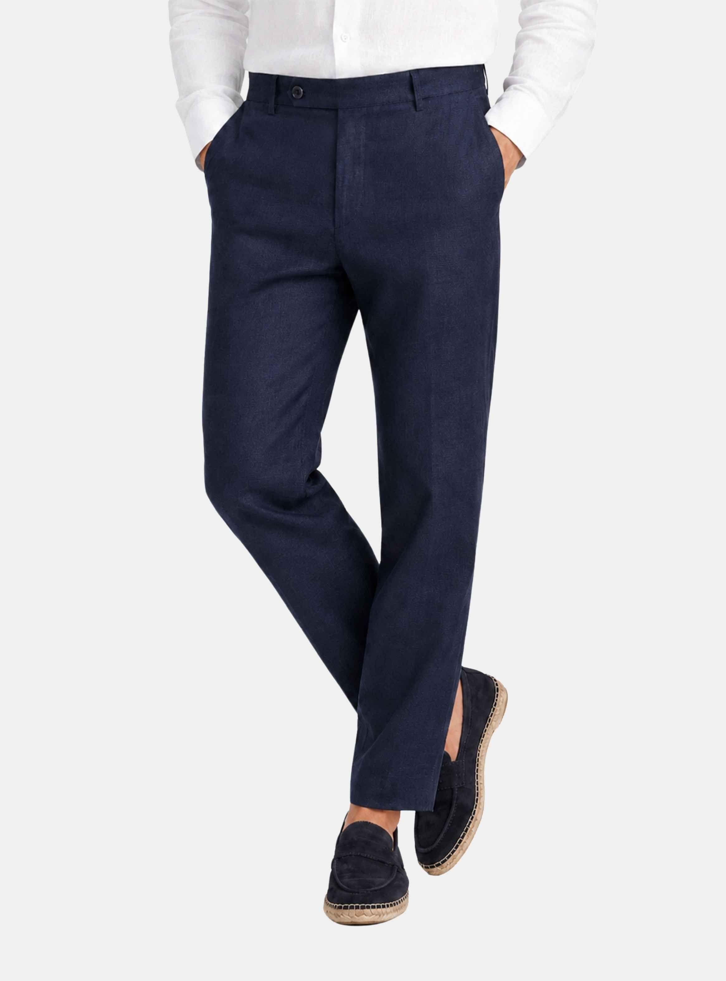 Pantalón 100% Lino Moss-0