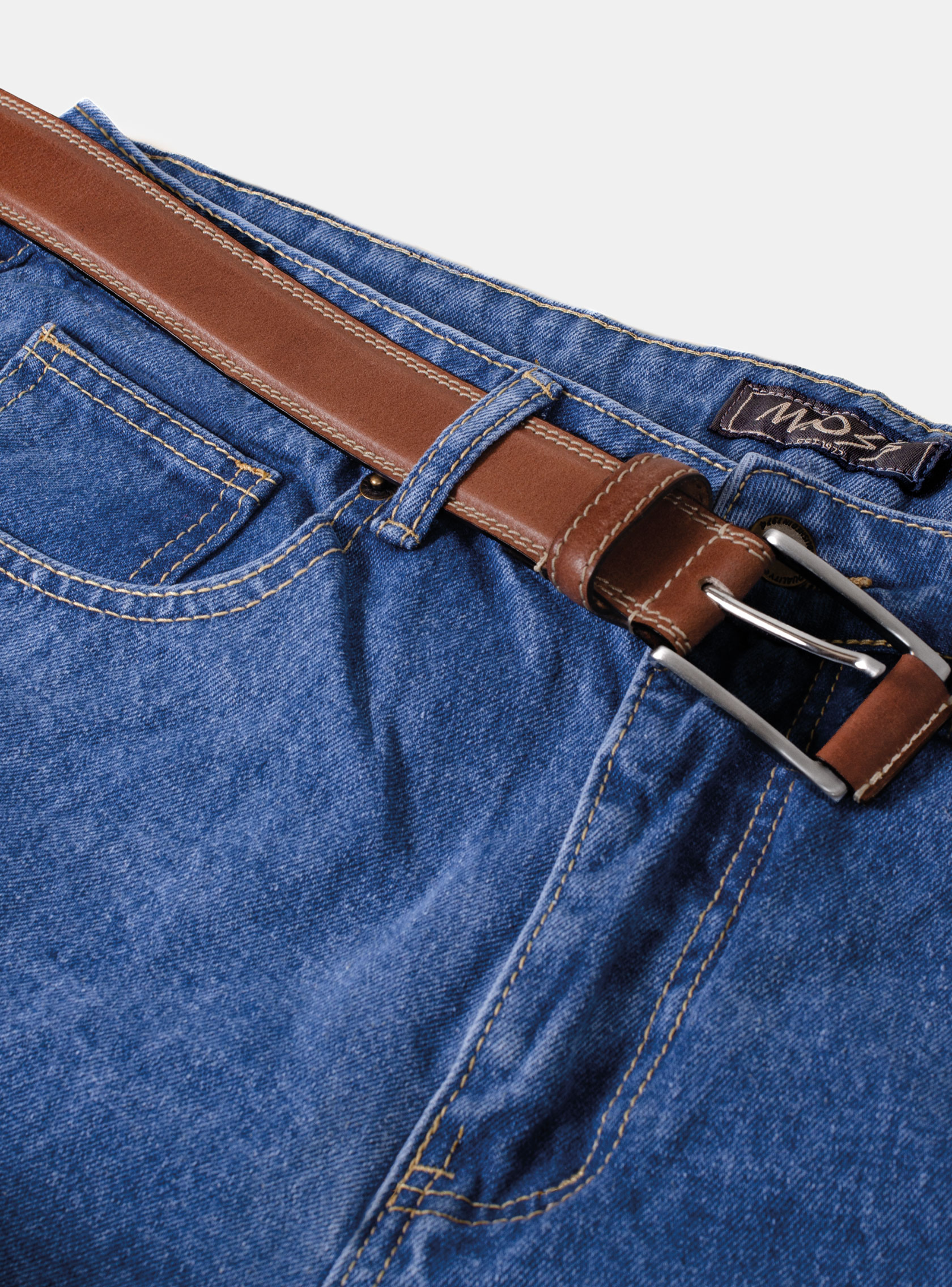 Cinturón Cuero Doble Costura Moss-3