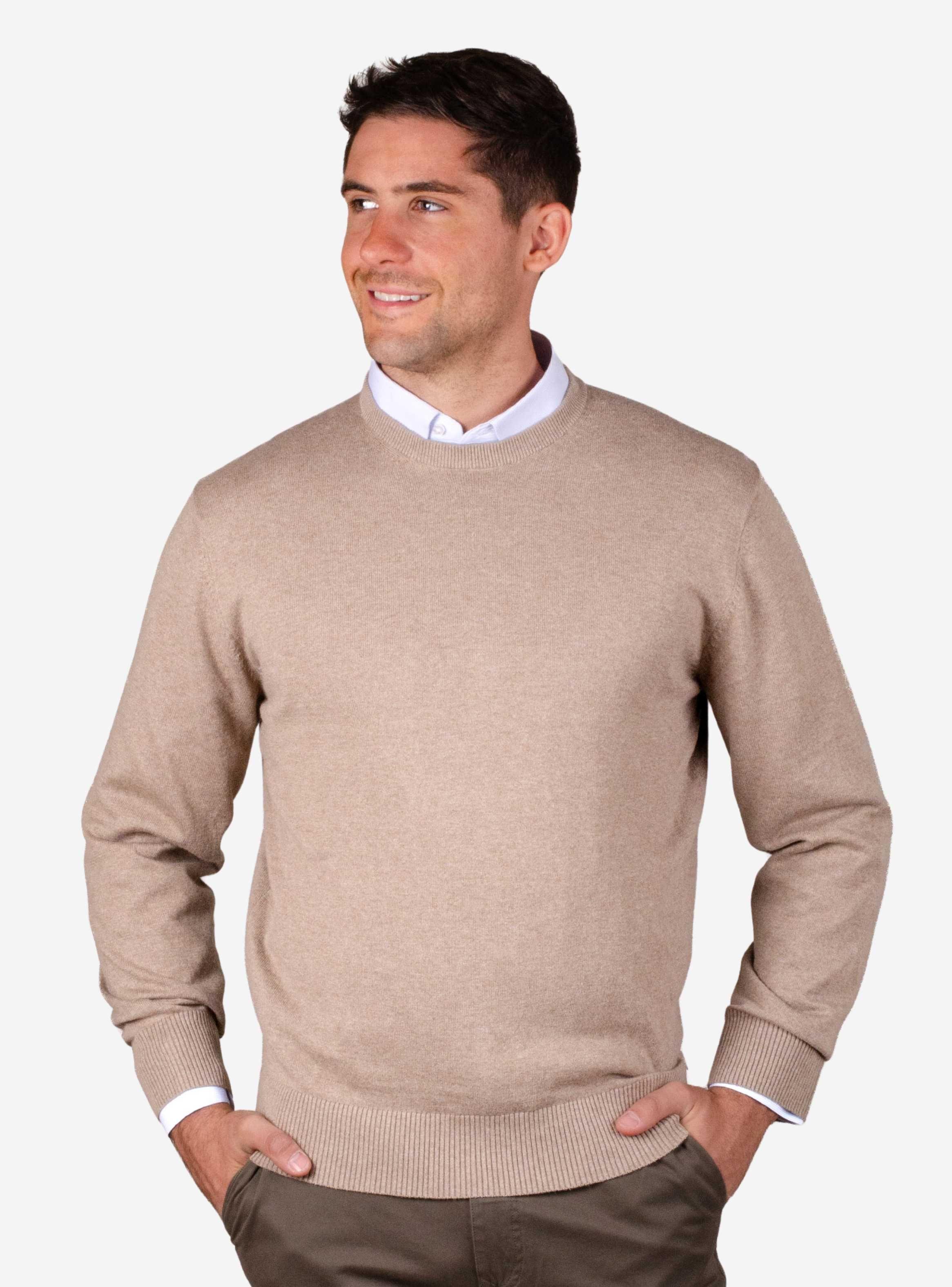 Sweater Clásico Cuello Redondo Moss-3