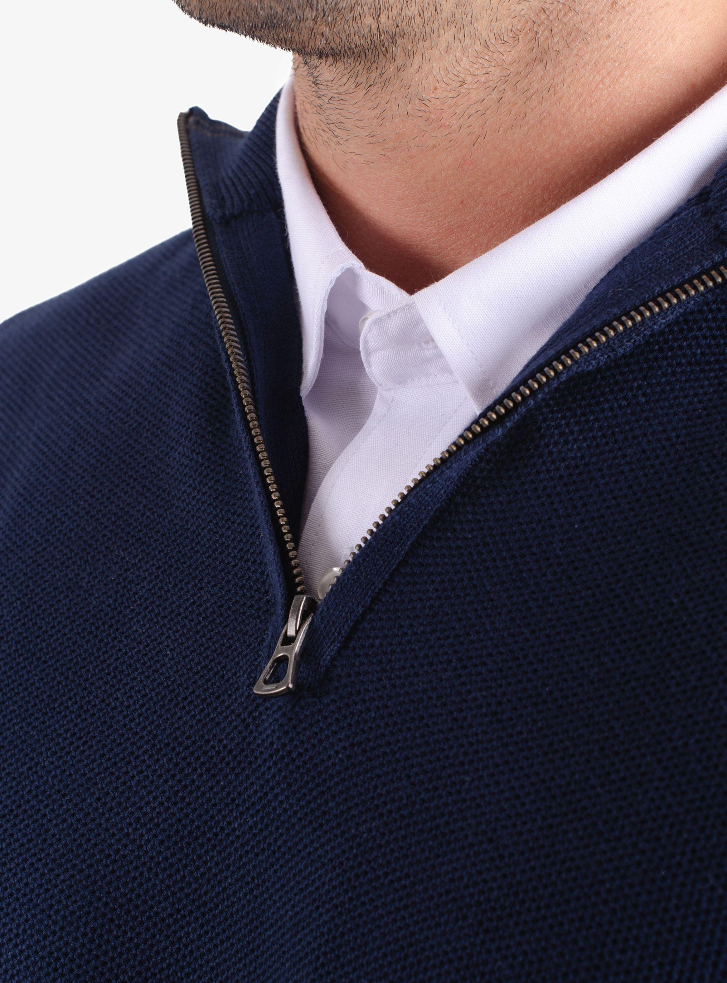 Chaleco Napoli Cierre 1/4 Moss-4