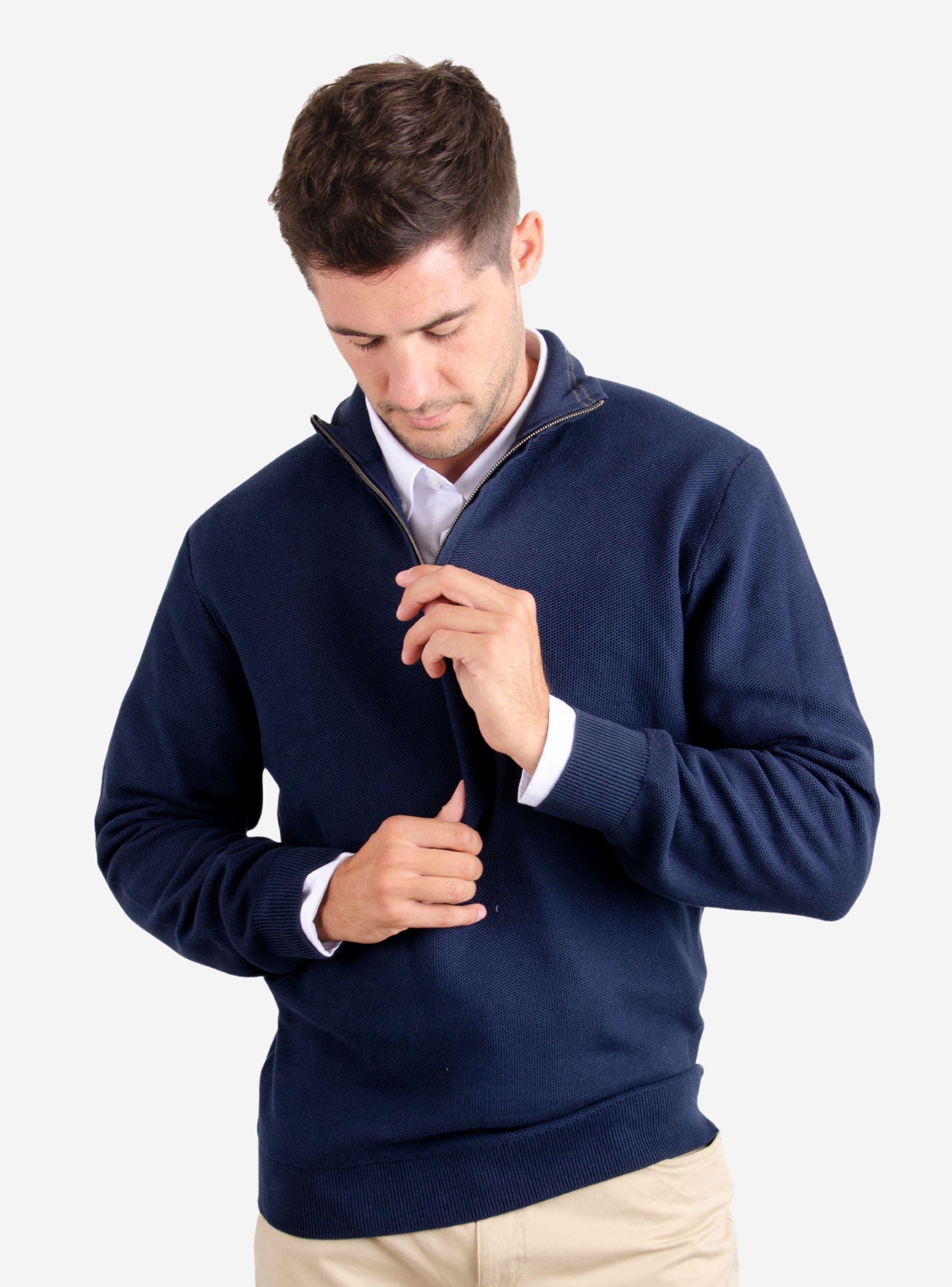 Chaleco Napoli Cierre 1/4 Moss-5