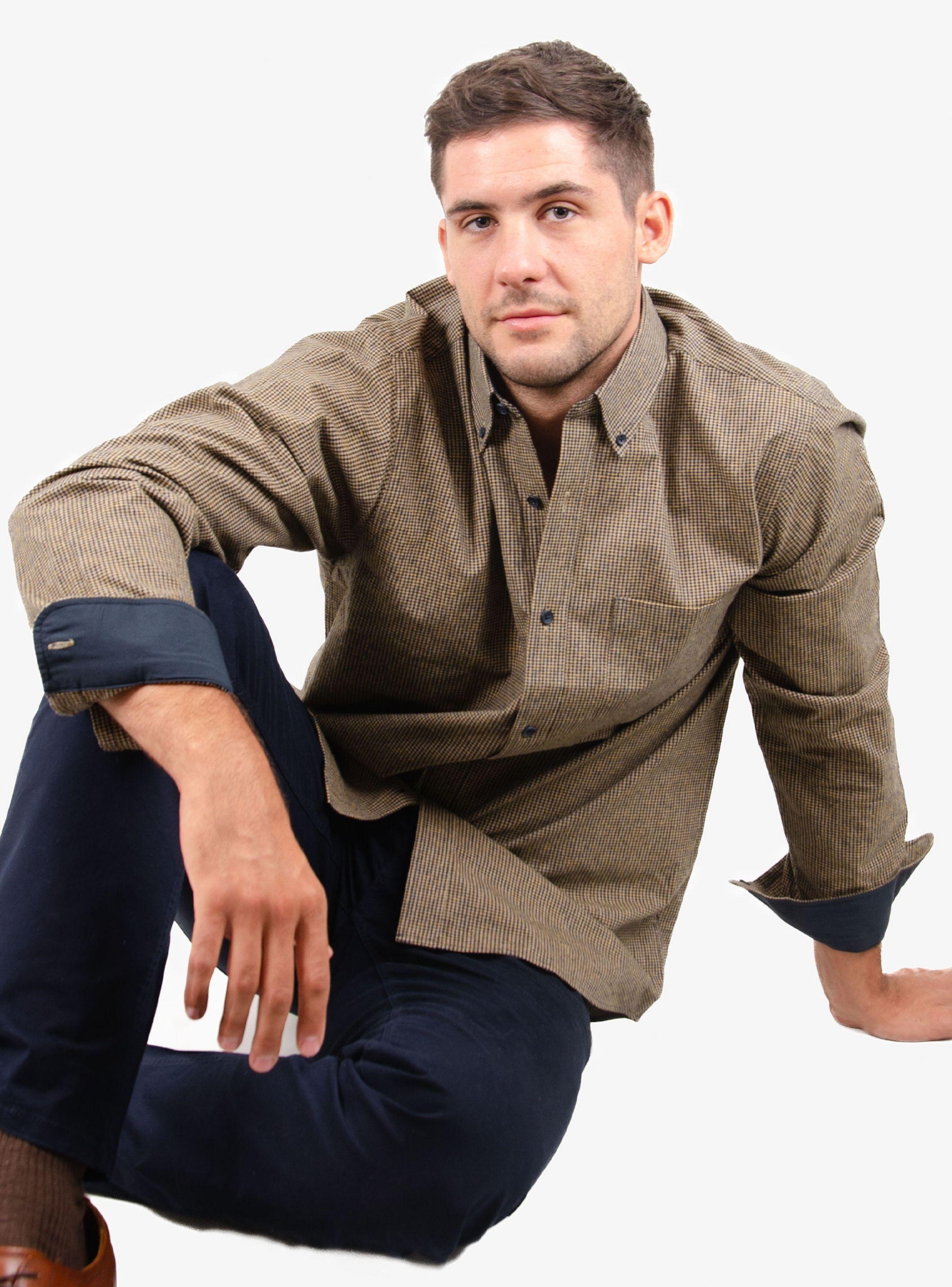 Camisa Mini Quadri Villela Moss-4