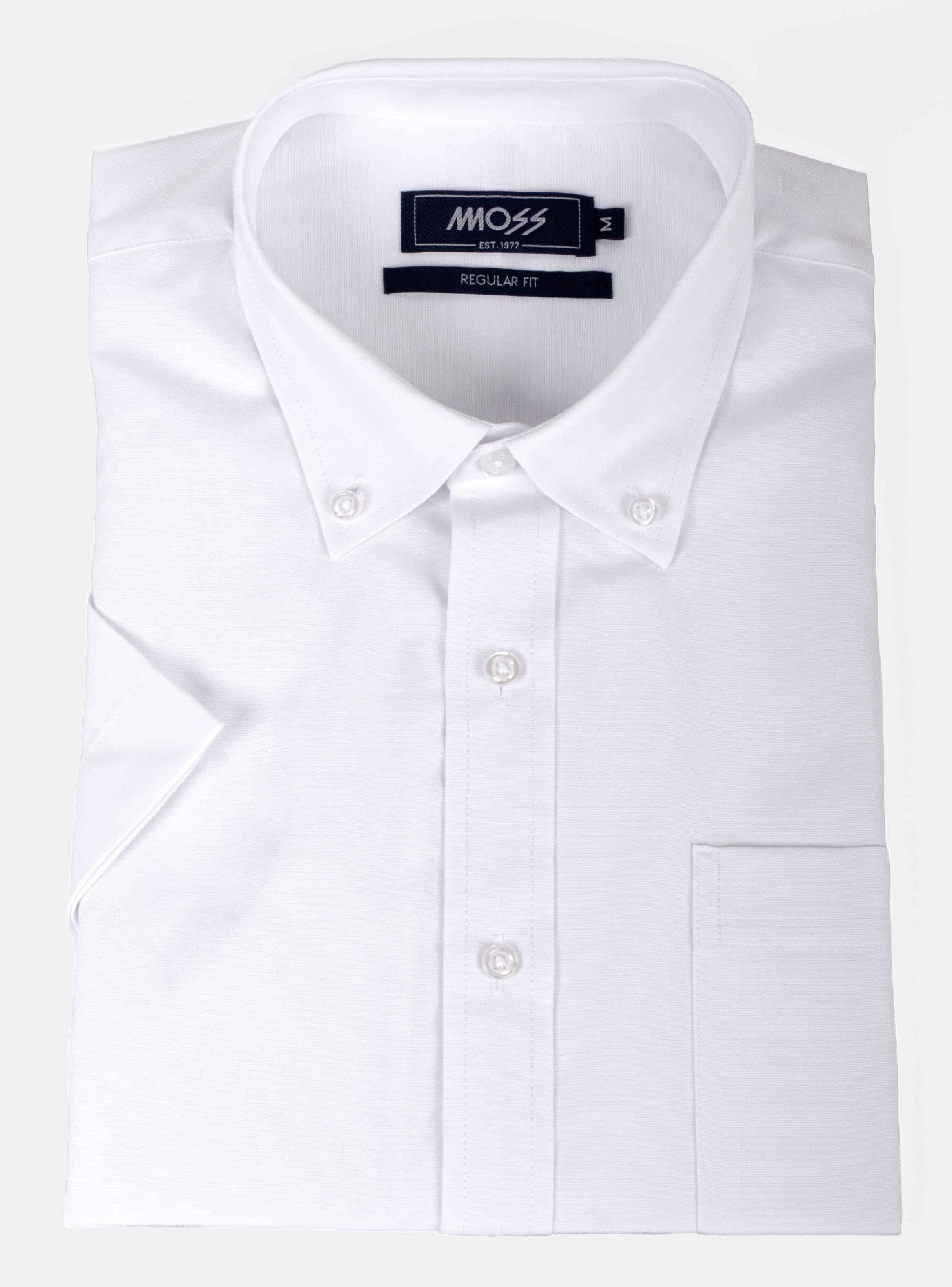 Camisa Oxford Manga Corta Moss-1