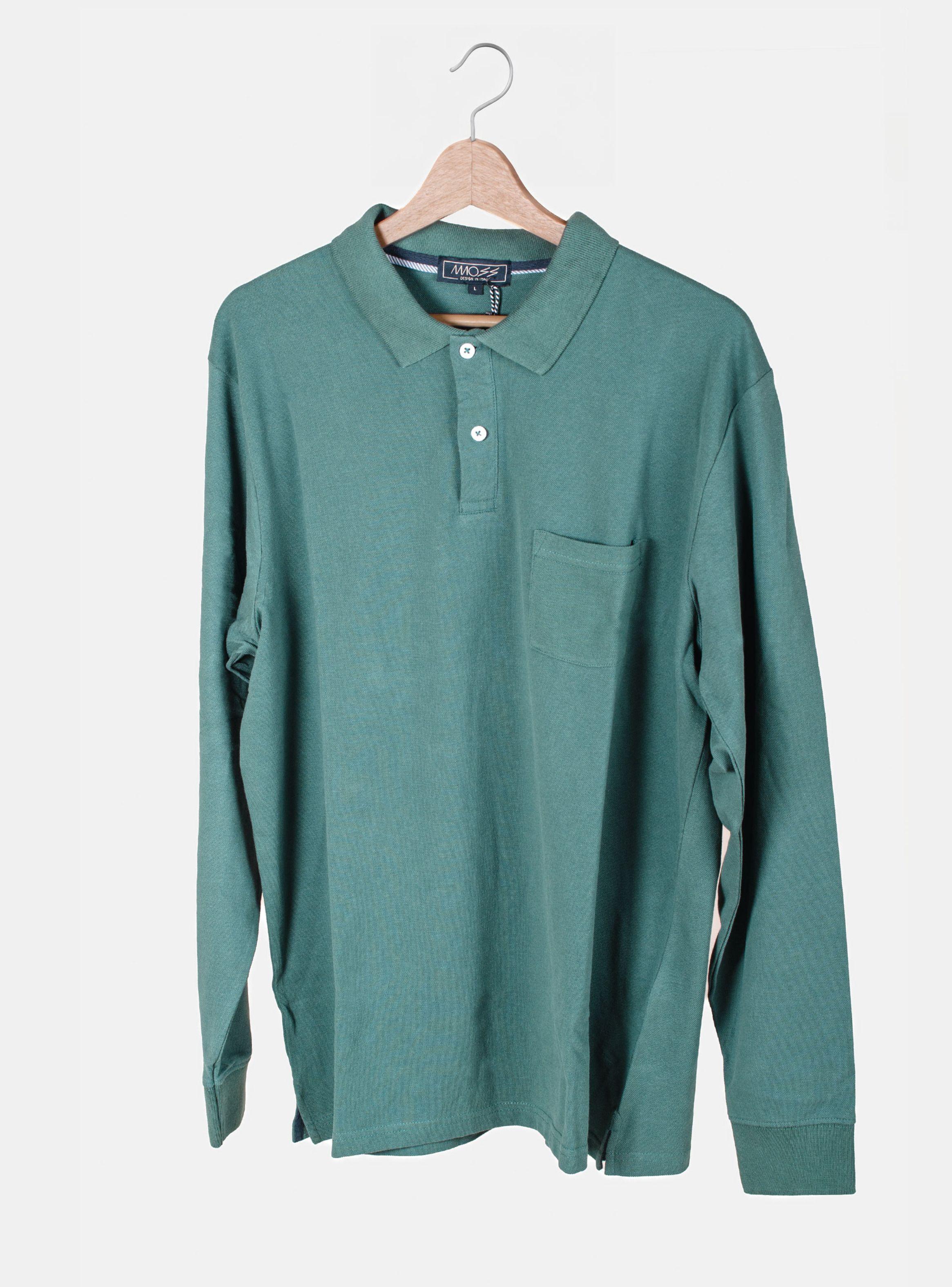 Polera Piqué Manga Larga Moss-3