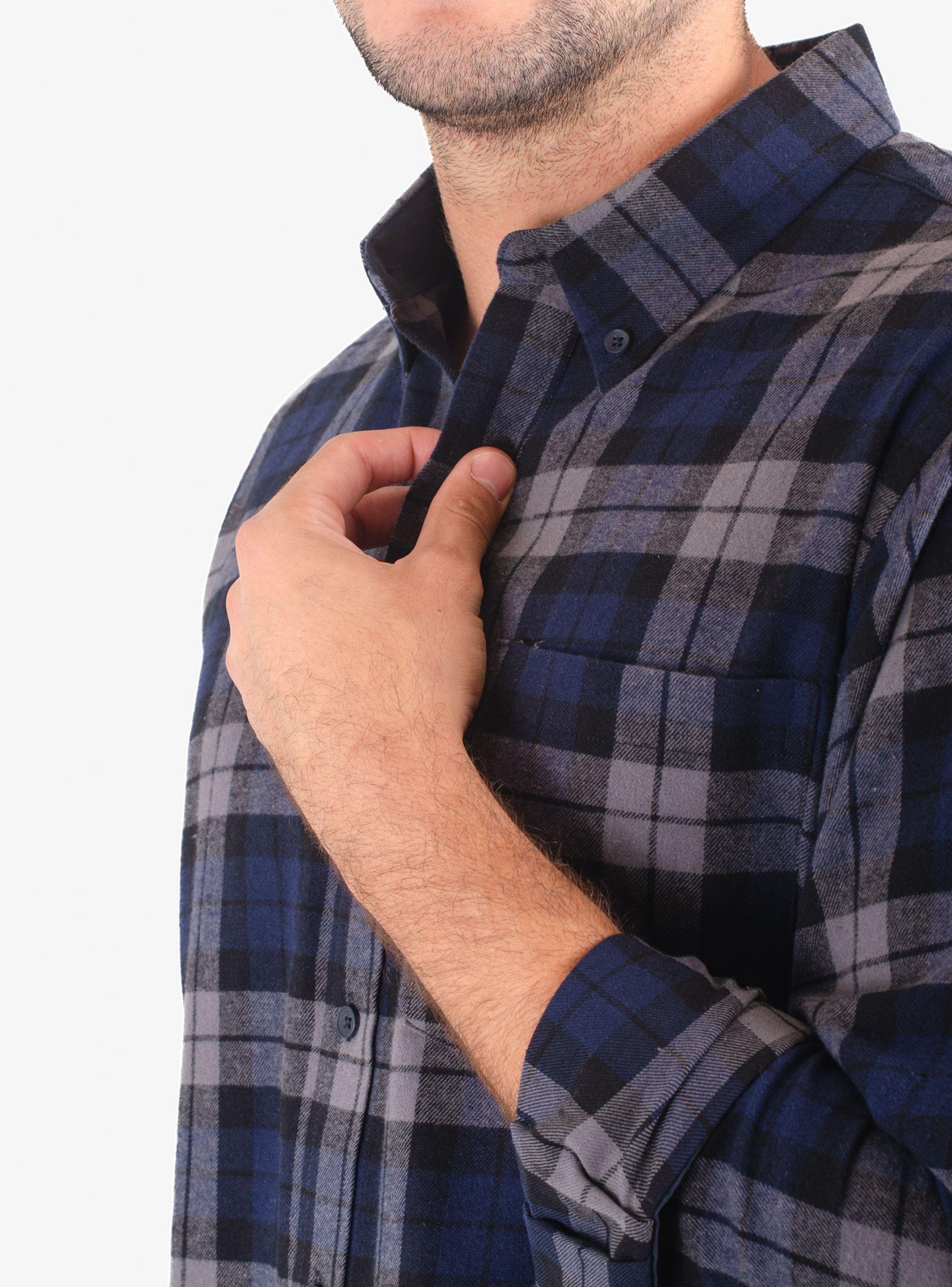Camisa Escocesa Villela Moss-1