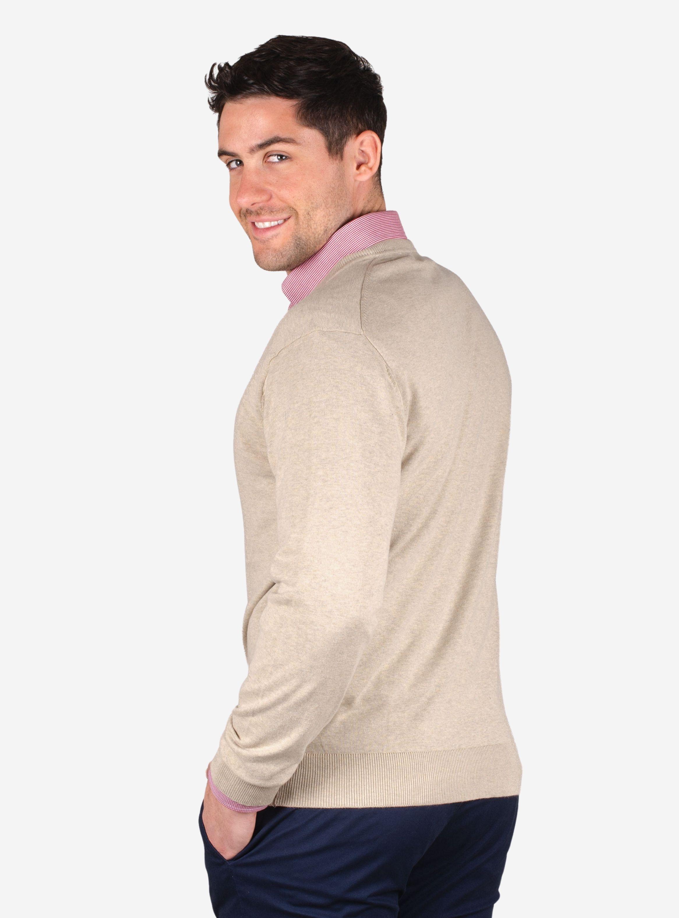 Sweater Cuello V Verano Moss-2