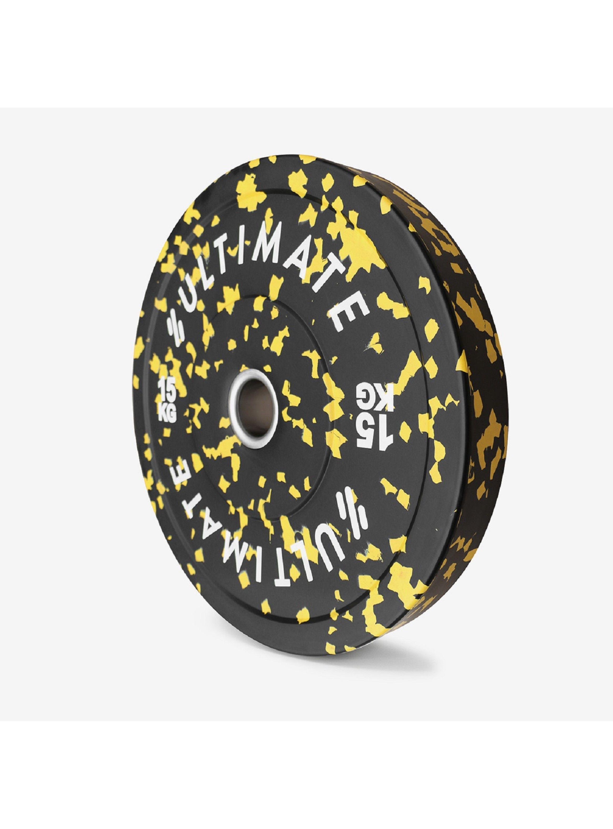 Disco Olímpico Bumper Color 15 kg-2