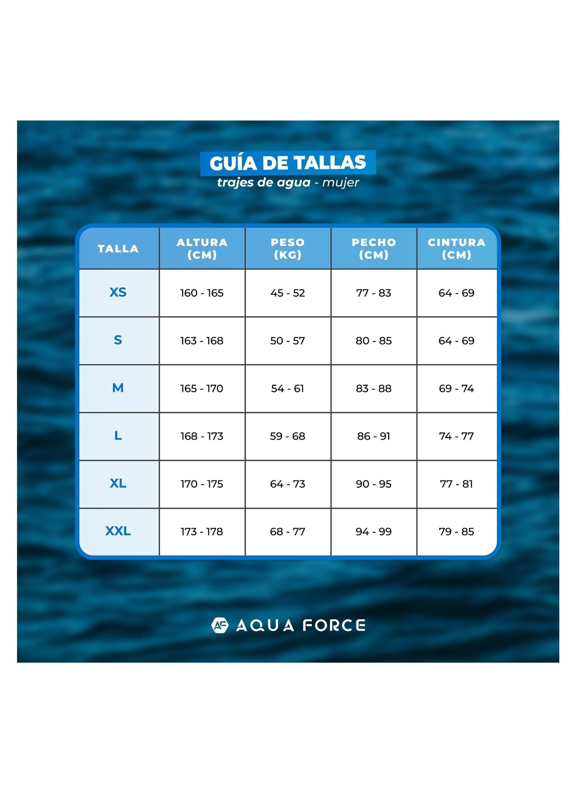 Traje De Agua 2 mm Mujer L-5