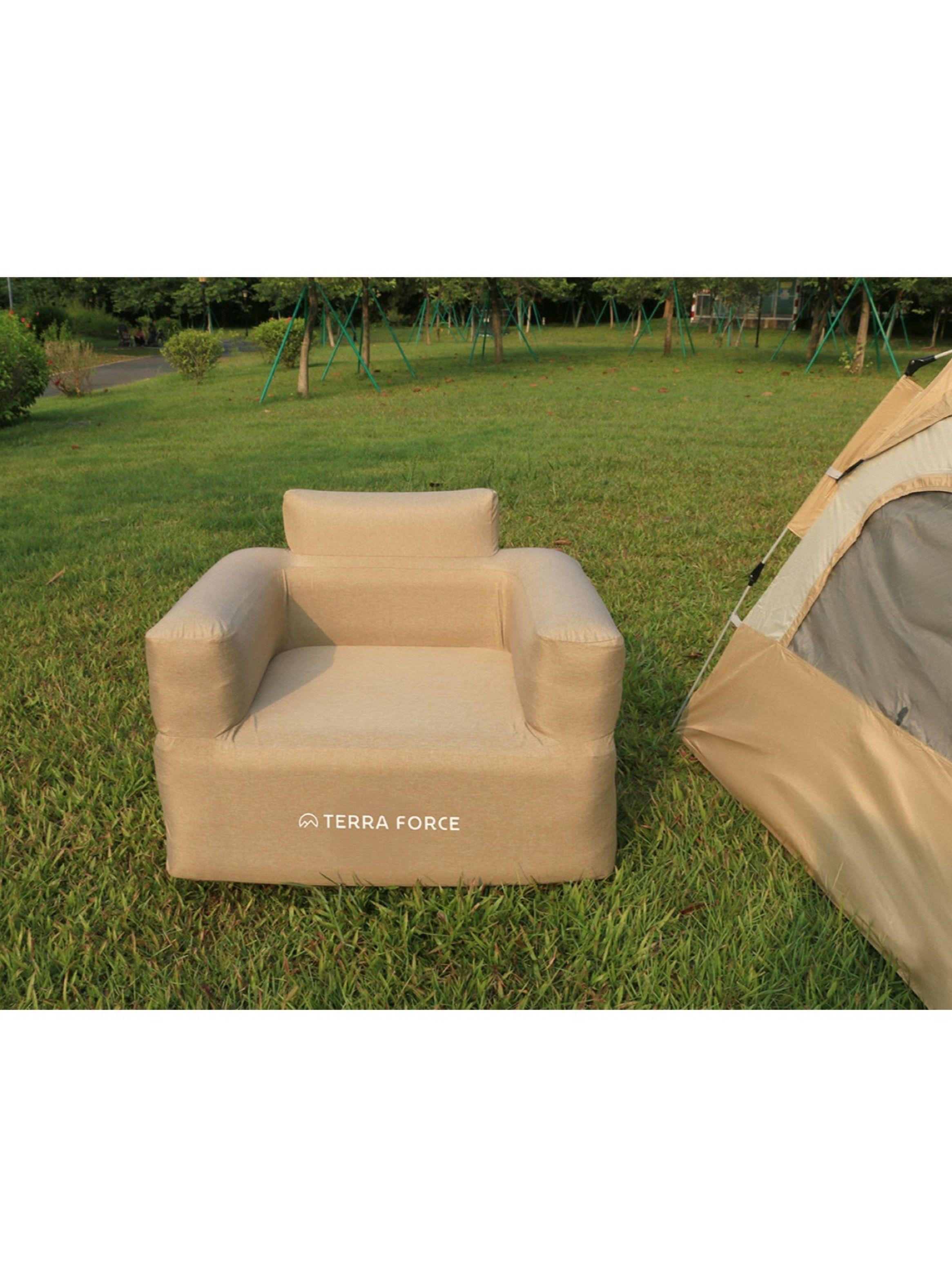 Sillón Camping Auto-Inflable Lavable-2