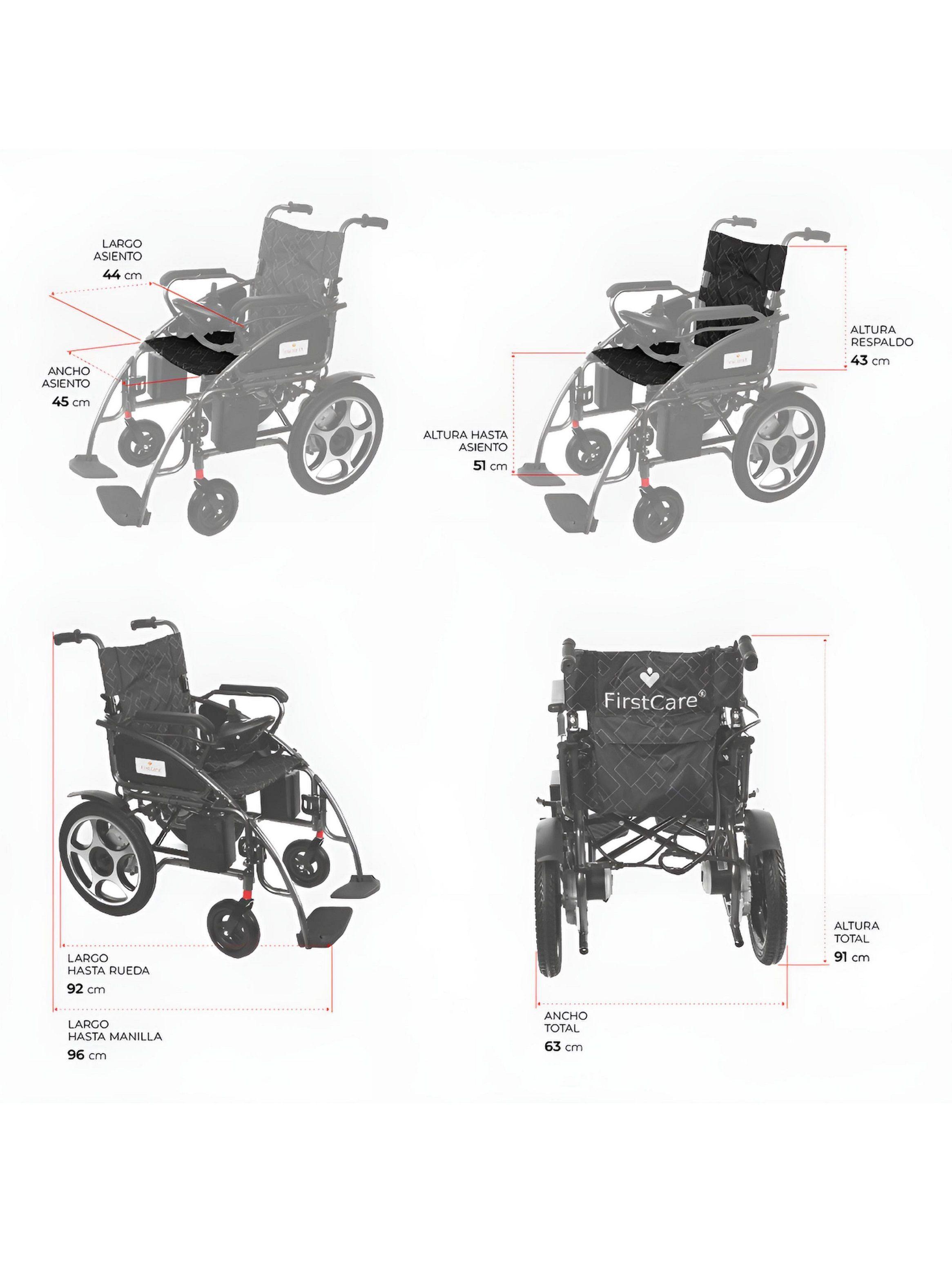 Silla de Ruedas Eléctrica Premium Sport-6