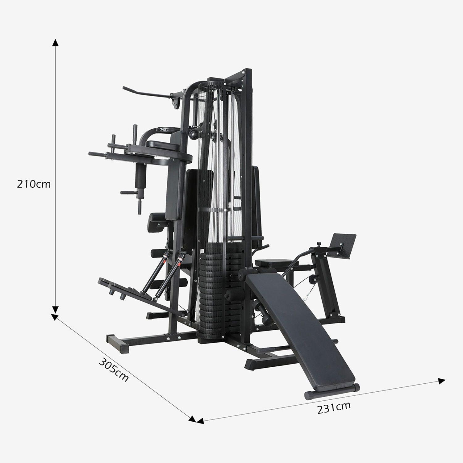 Home Gym Multifunción X600 Elite 100 Kg-7