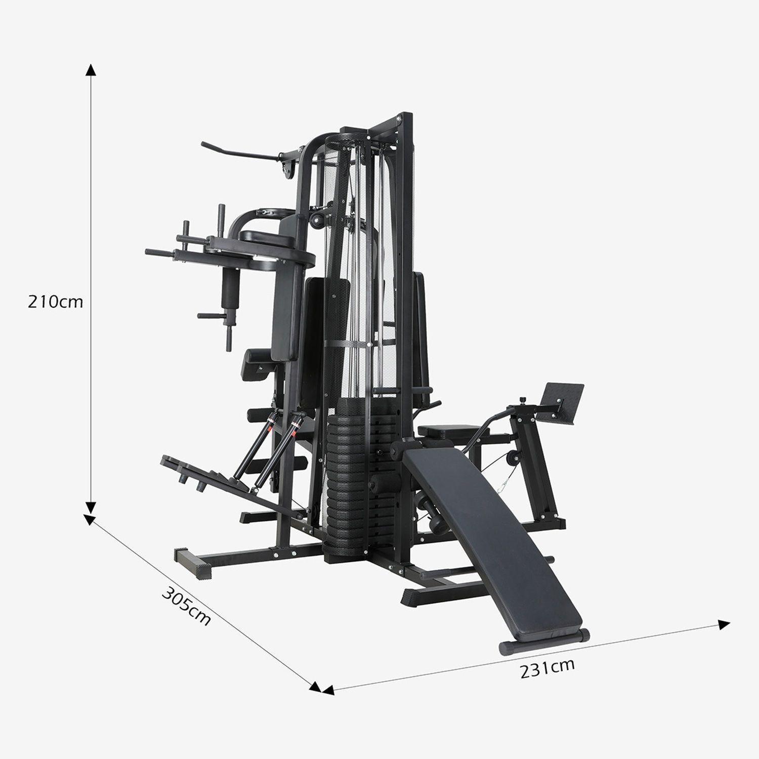 Home Gym Multifunción X600 Elite 100 Kg-7