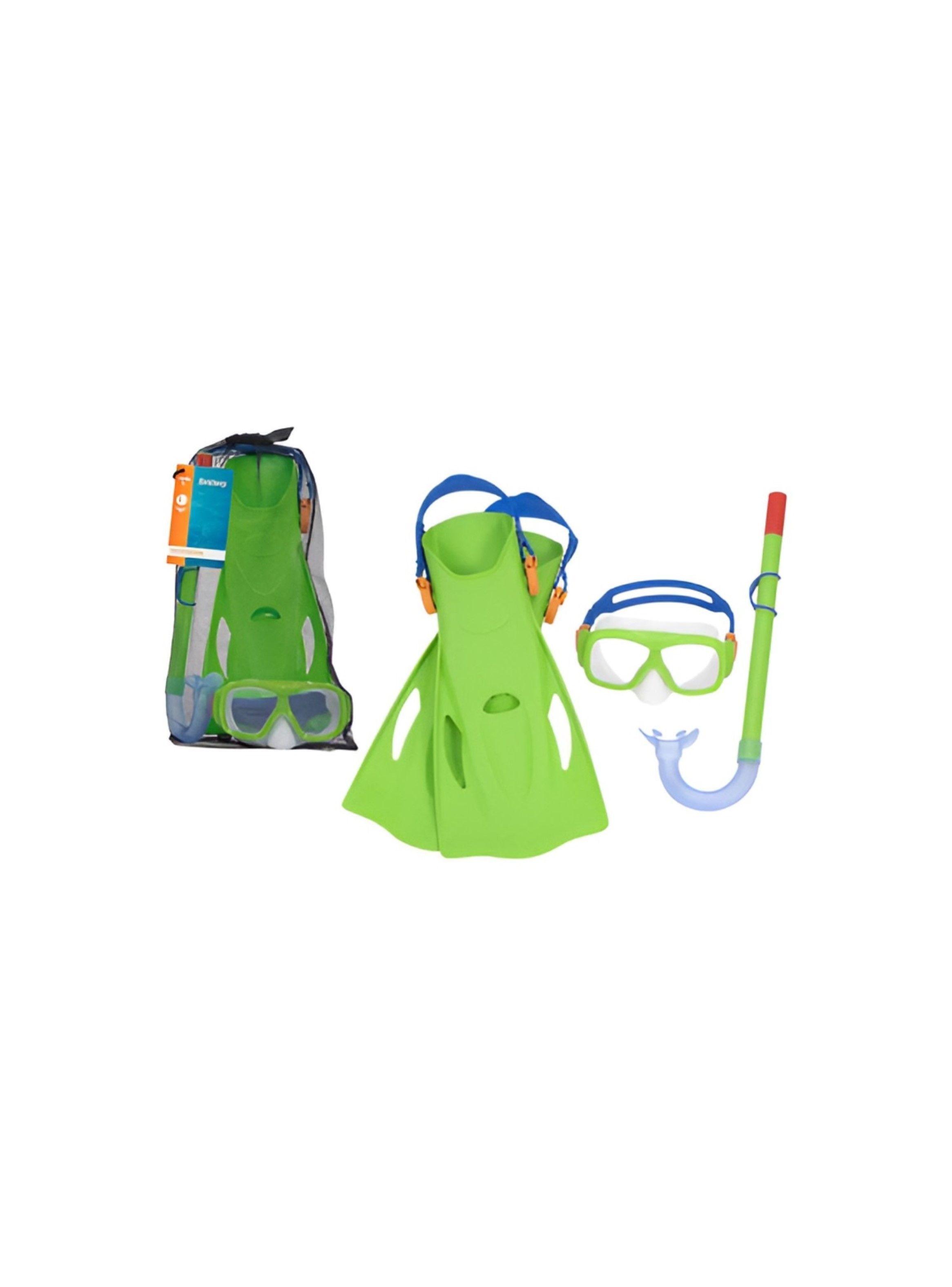 Kit De Buceo Snorkel - Bestway Color Verde-1