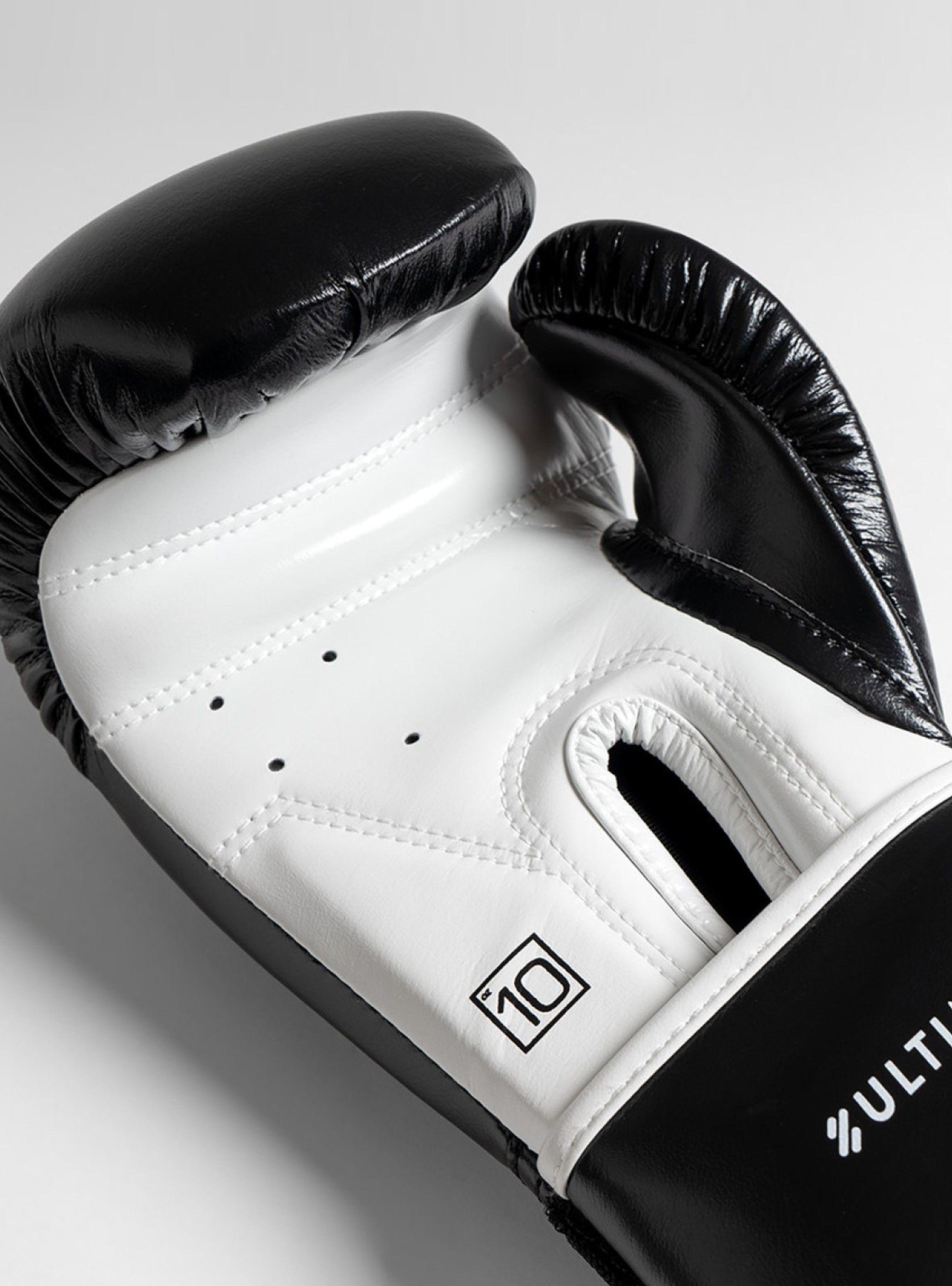 Guante Boxeo Ali - Black and White 10 Oz-2