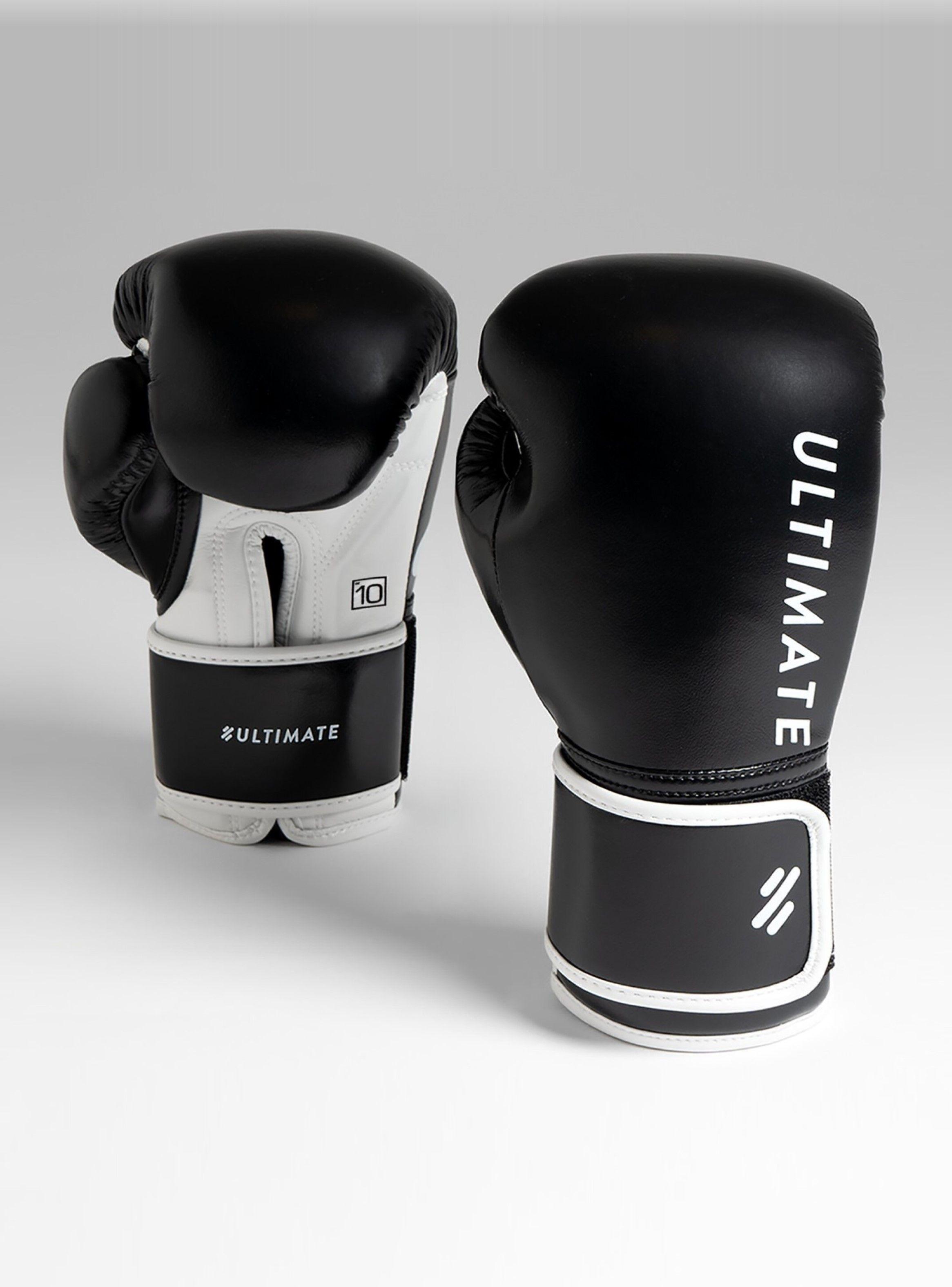 Guante Boxeo Ali - Black and White 10 Oz-0