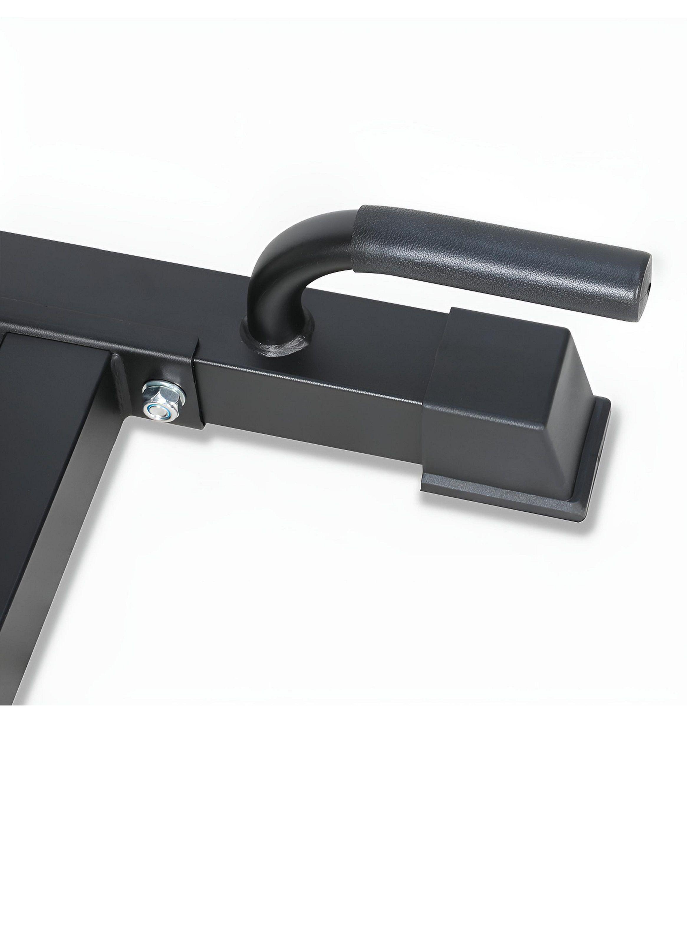 Máquina - Estación Dominadas Paralelas Multifunción Pro con Banca-1