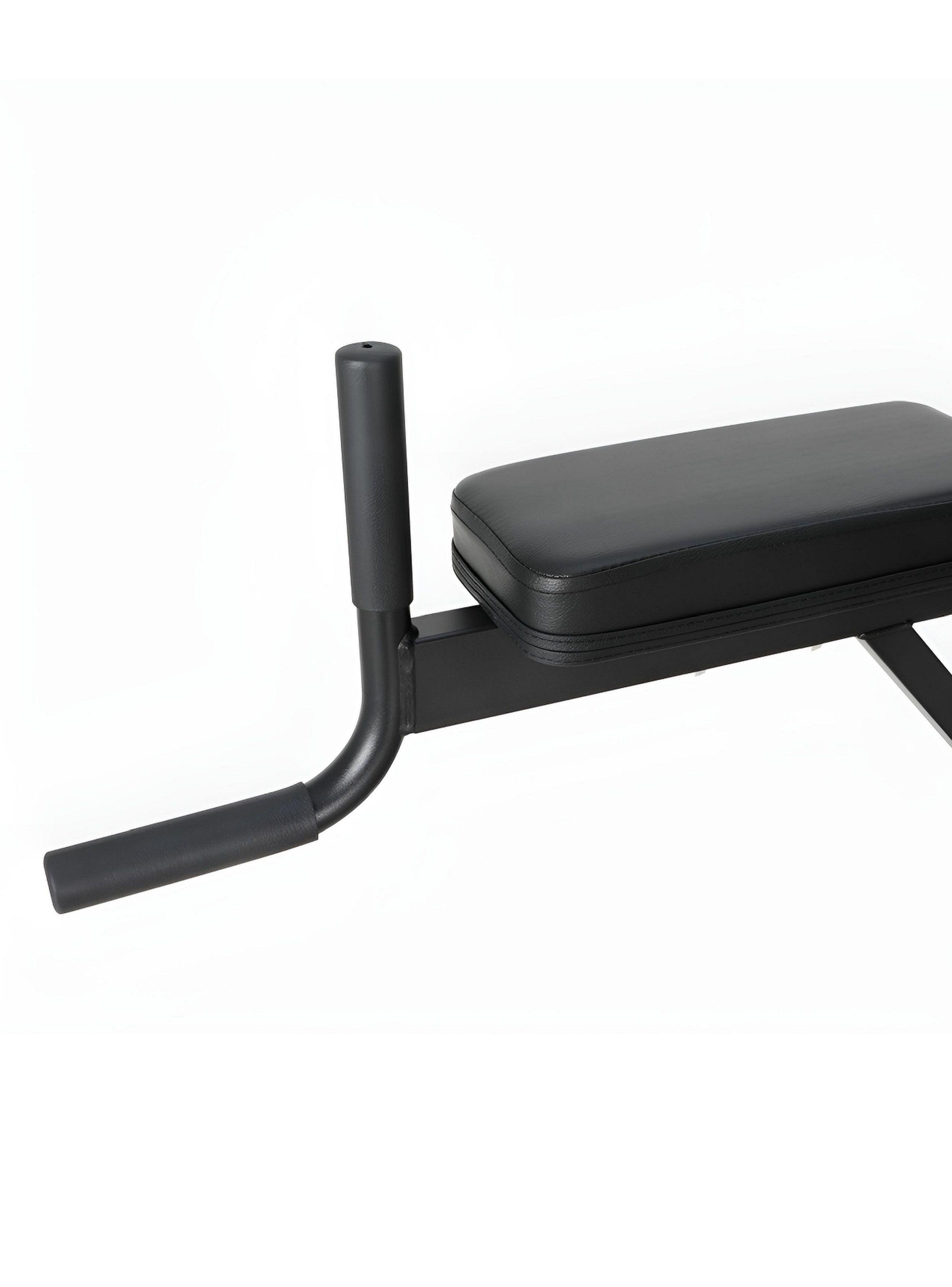 Máquina - Estación Dominadas Paralelas Multifunción Pro con Banca-2