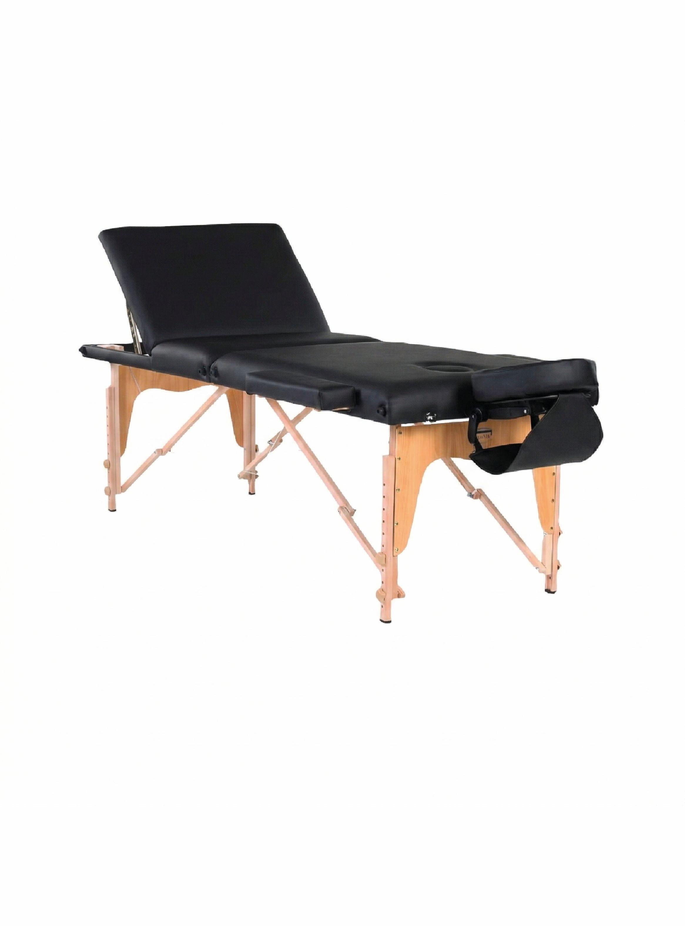 camilla Plegable M1 Premium Reiki Negro-0