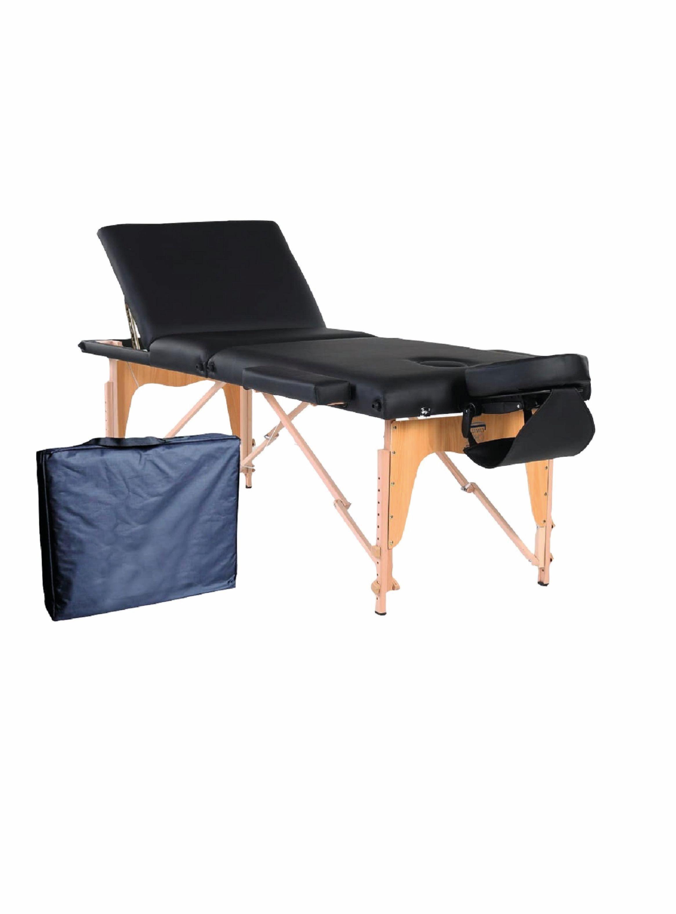 camilla Plegable M1 Premium Reiki Negro-3