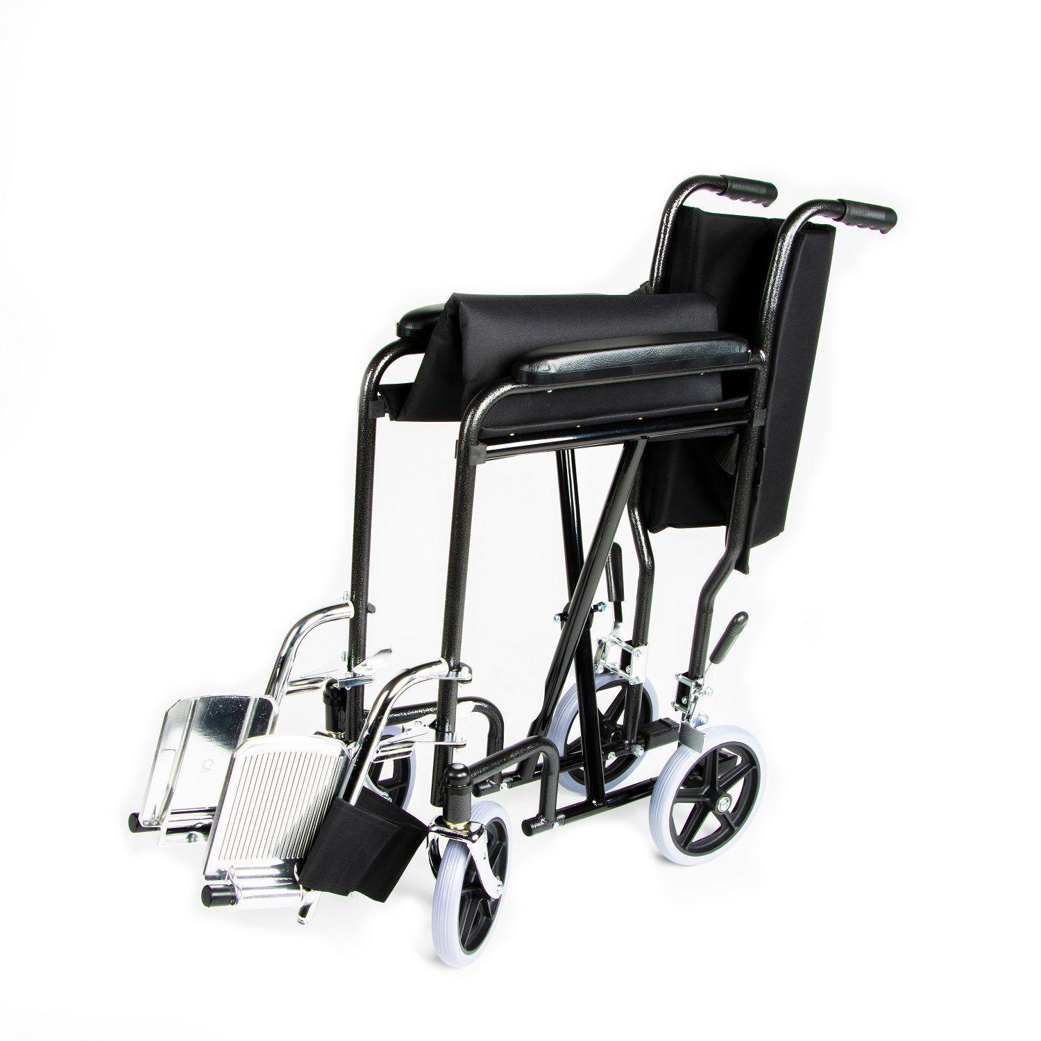  Silla de Ruedas de Transporte Geriátrica-2
