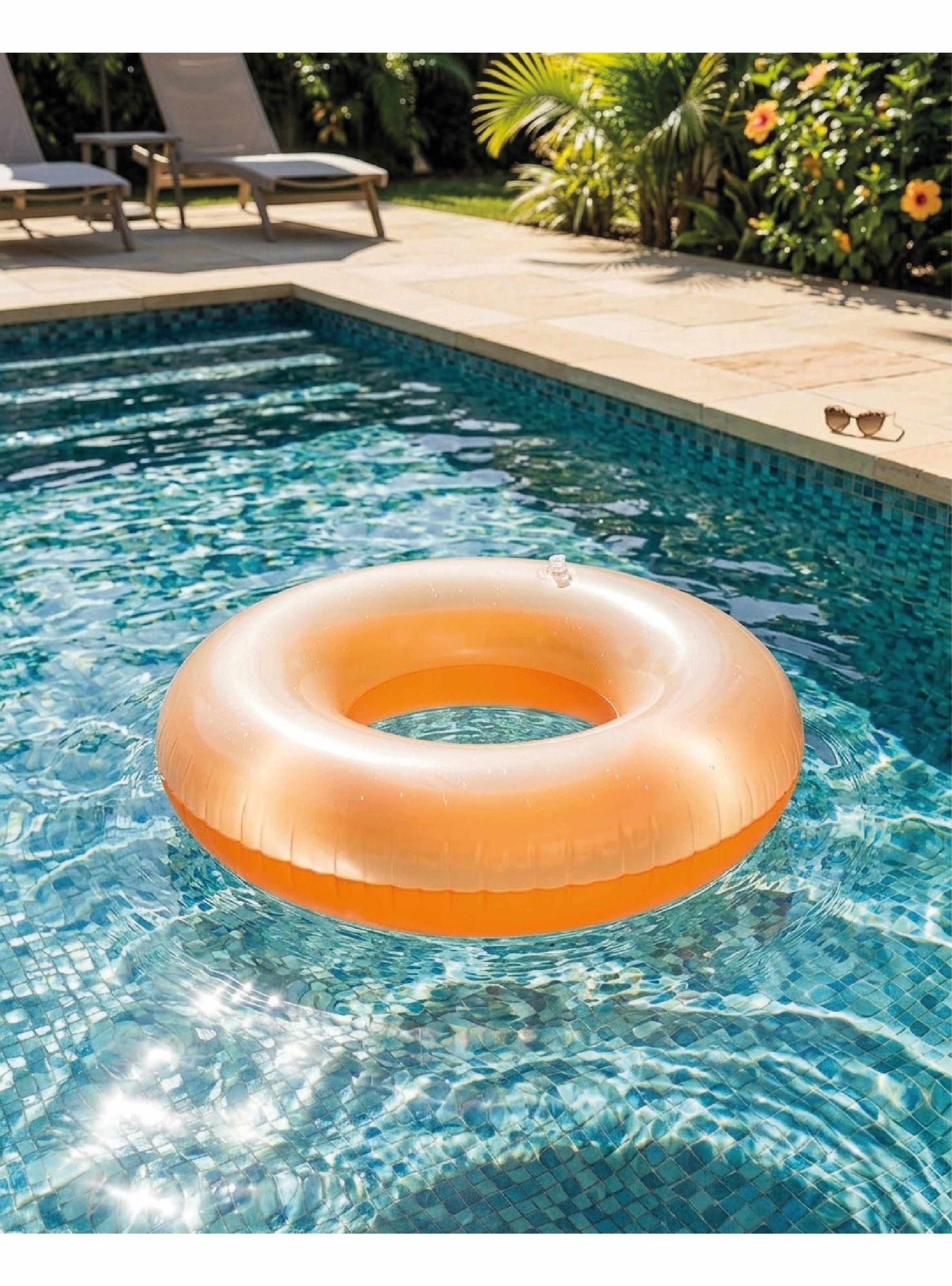 Flotador Aro 76cm Transparent Swim – Bestway-1