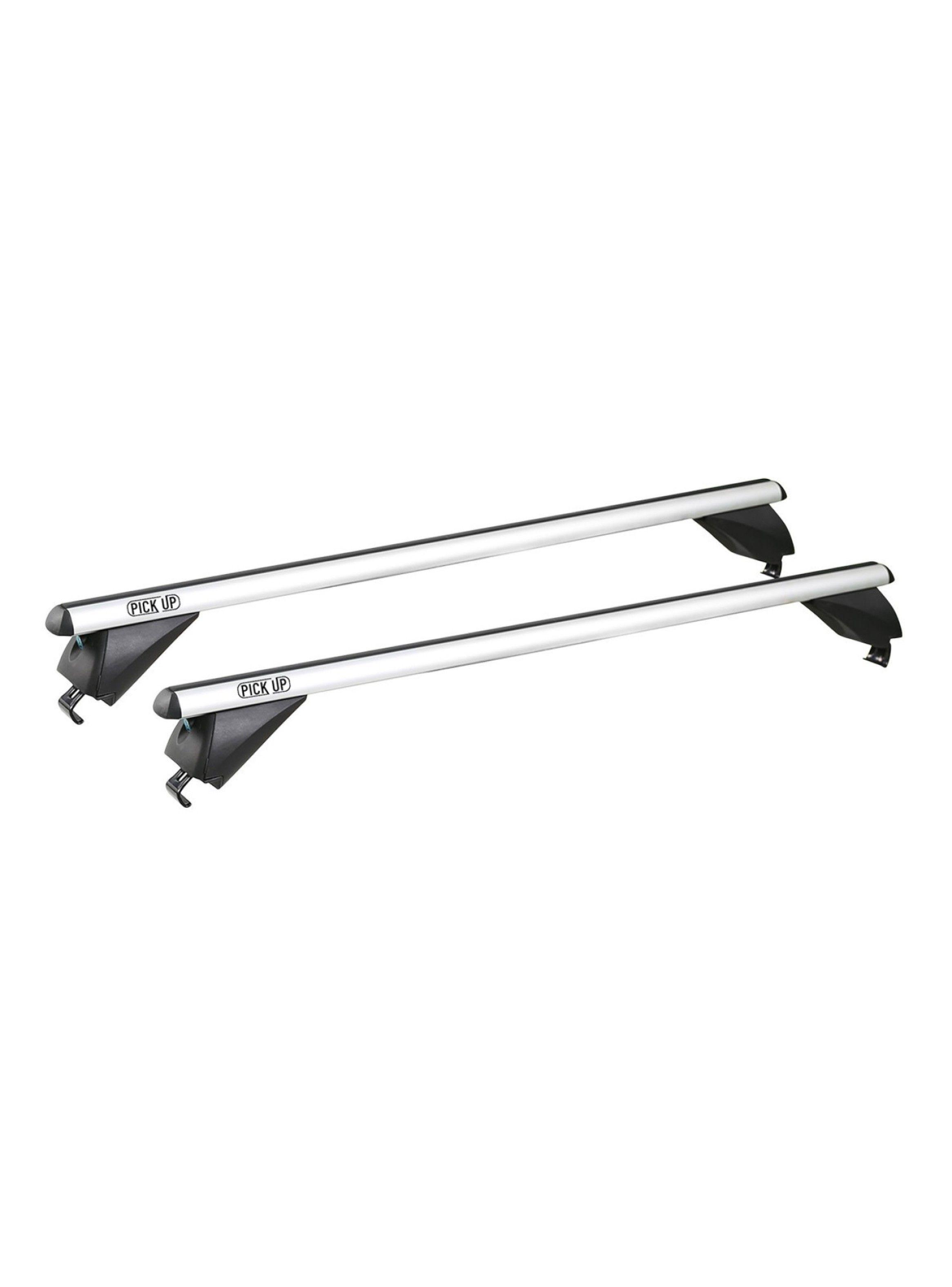 Barras de Techo Transversales Ajustables 130cm 90kg Railing Integrado-5