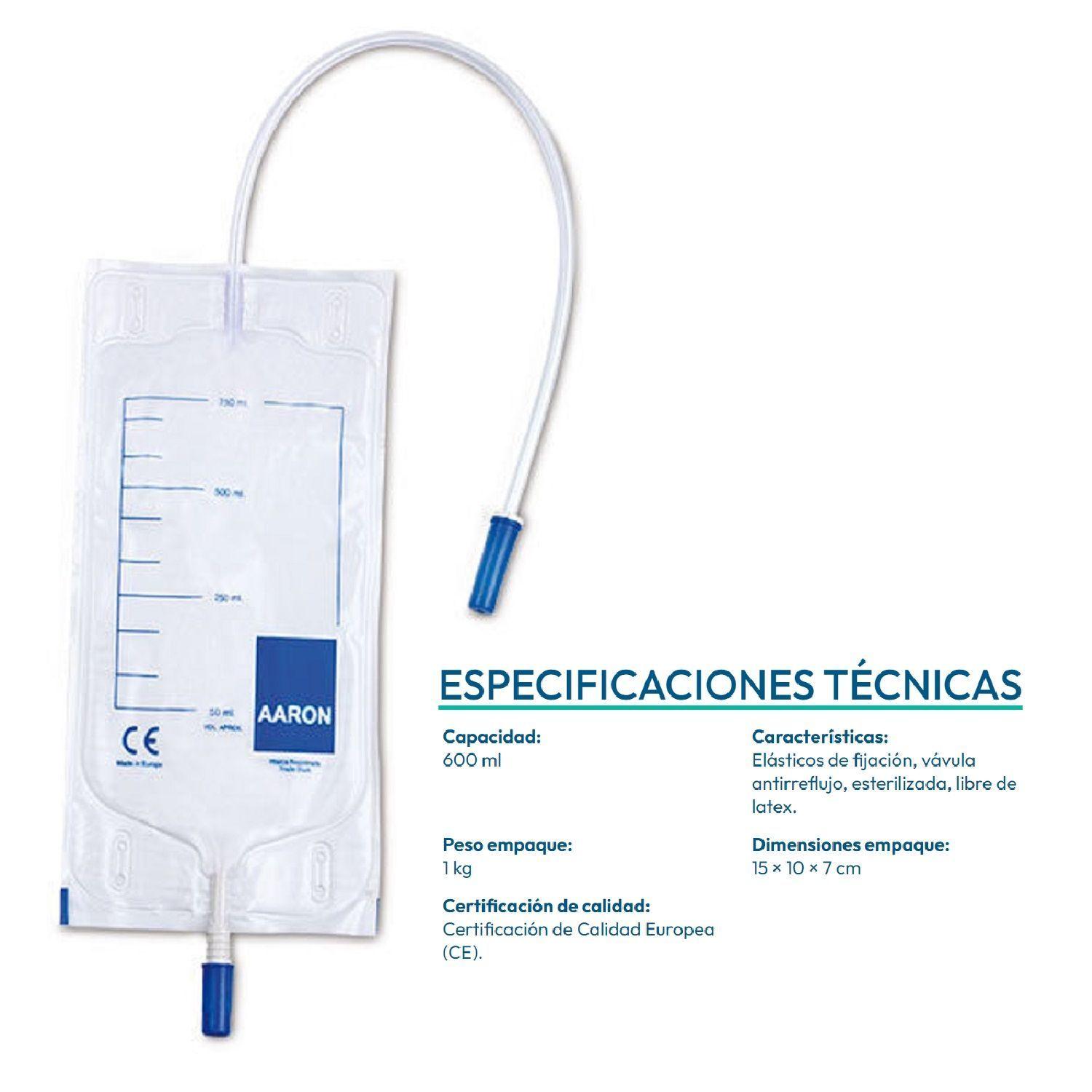 Bolsa Recolectora de Orina 600 ML-1