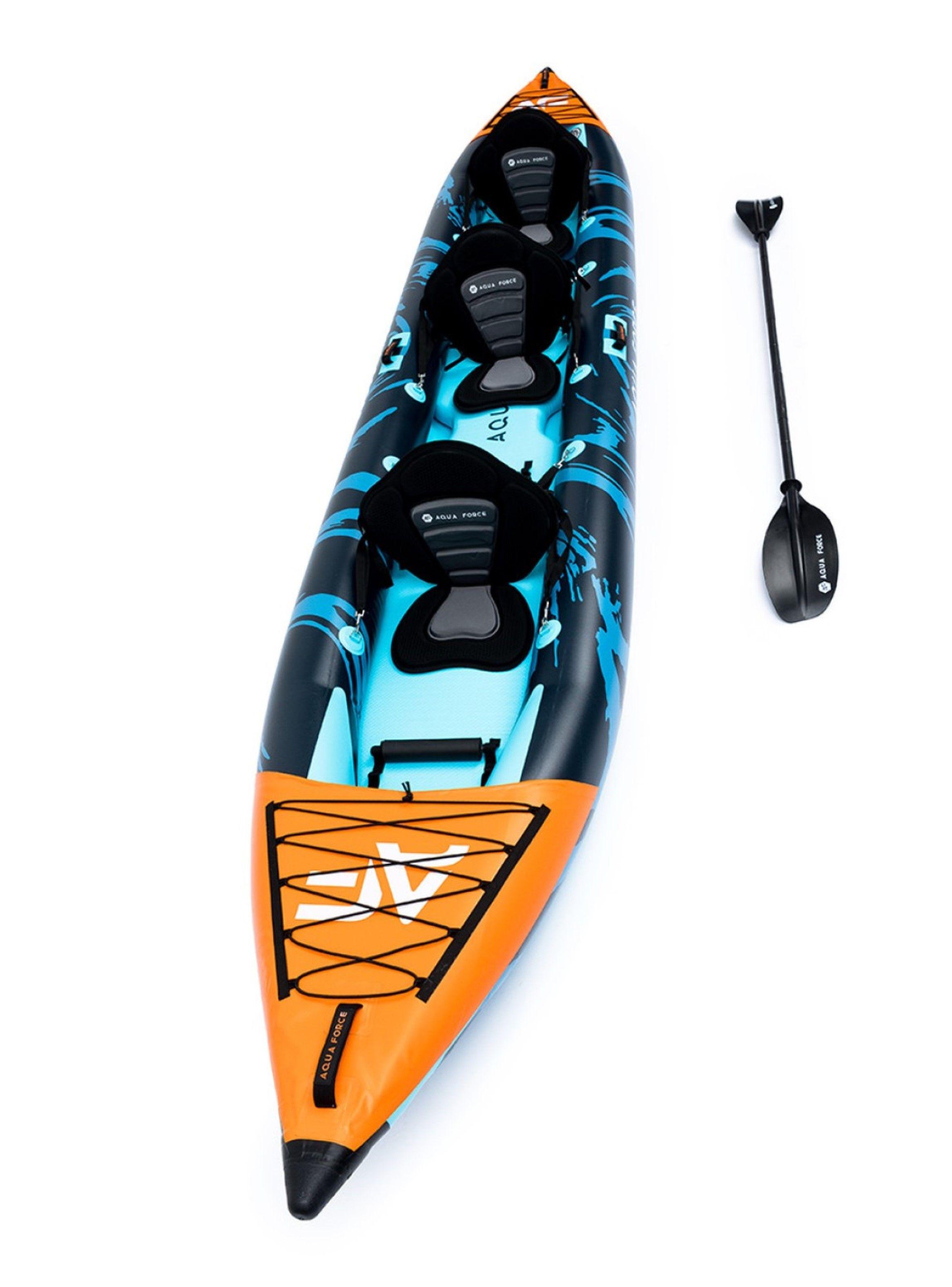 Kayak Inflable Drop Stitch 3 Personas 500cm Honu-4