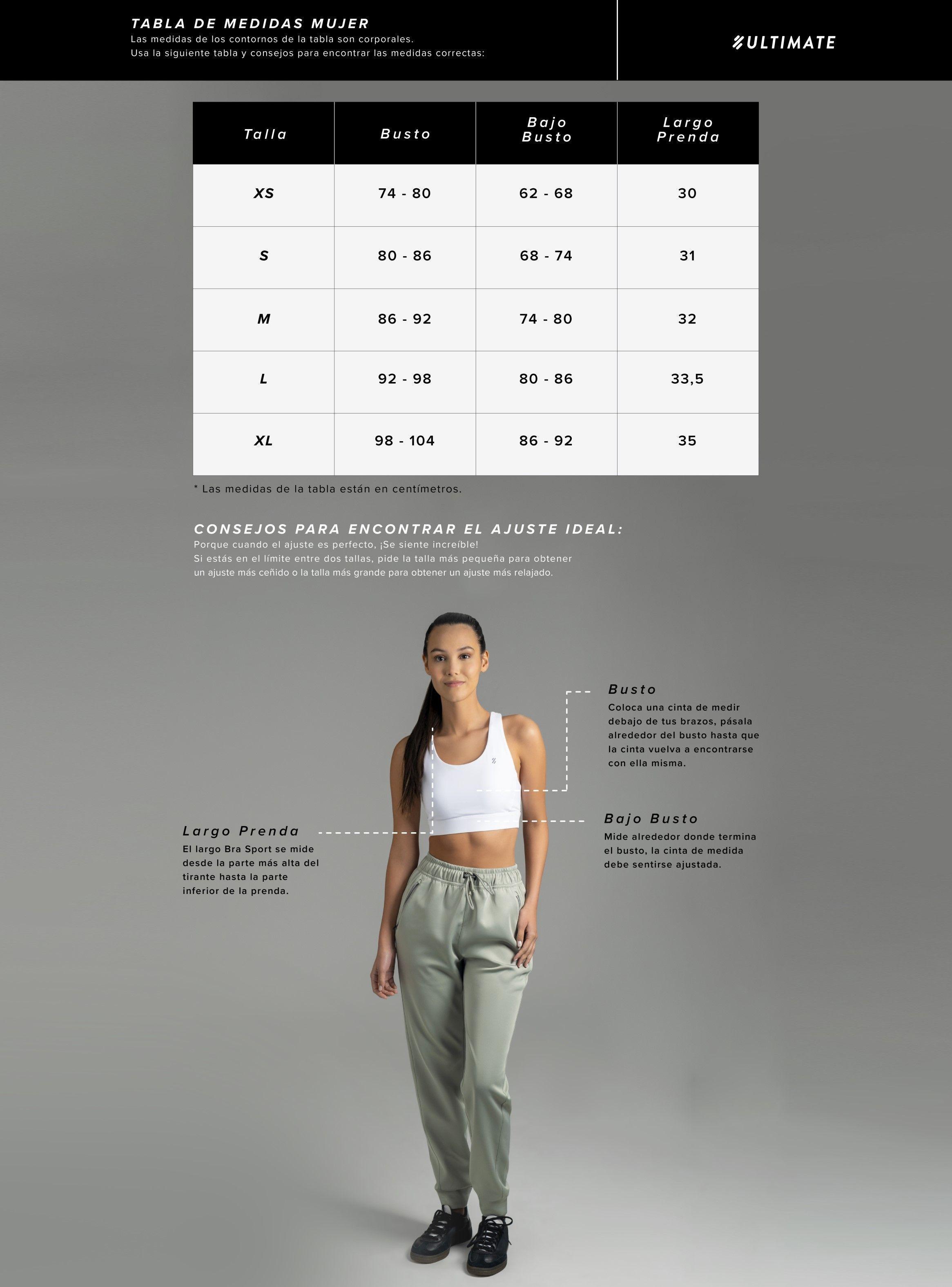 Ultimate Bra Sport Mujer White-7