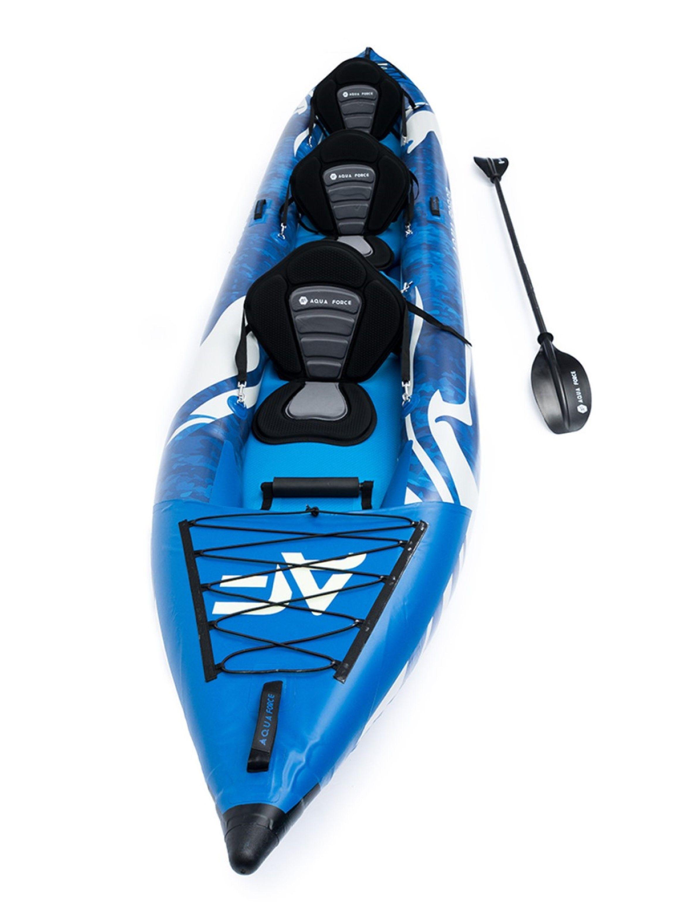 Kayak Inflable Drop Stitch 3 Personas 500cm Katahi-4