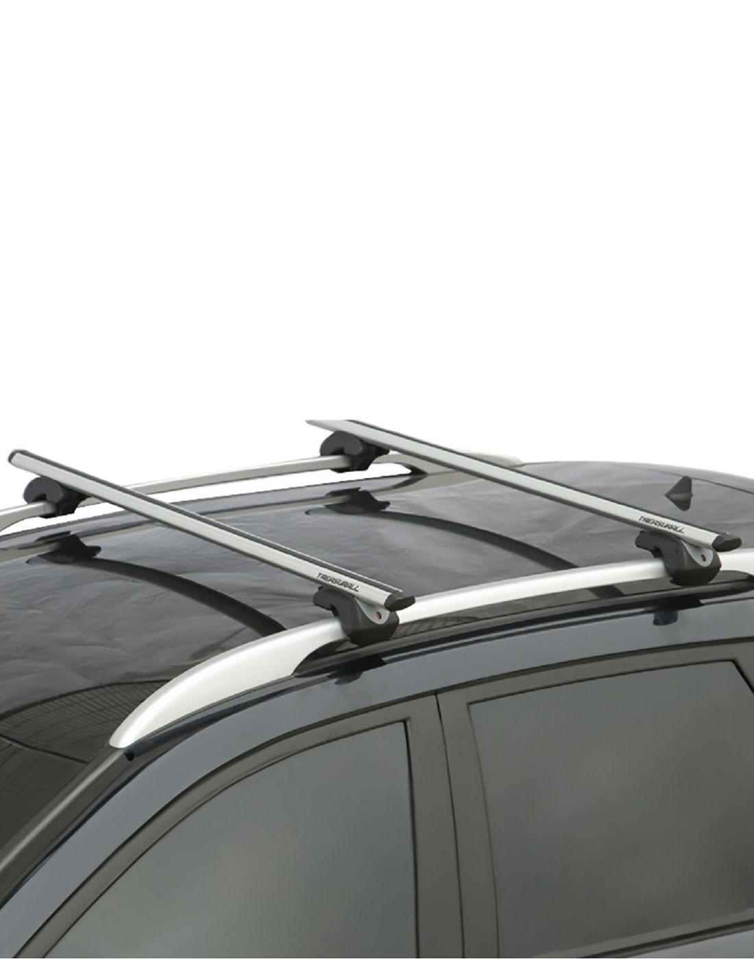 Barras de Techo Transversales Ajustables 130cm 90kg - Railing Elevado-1
