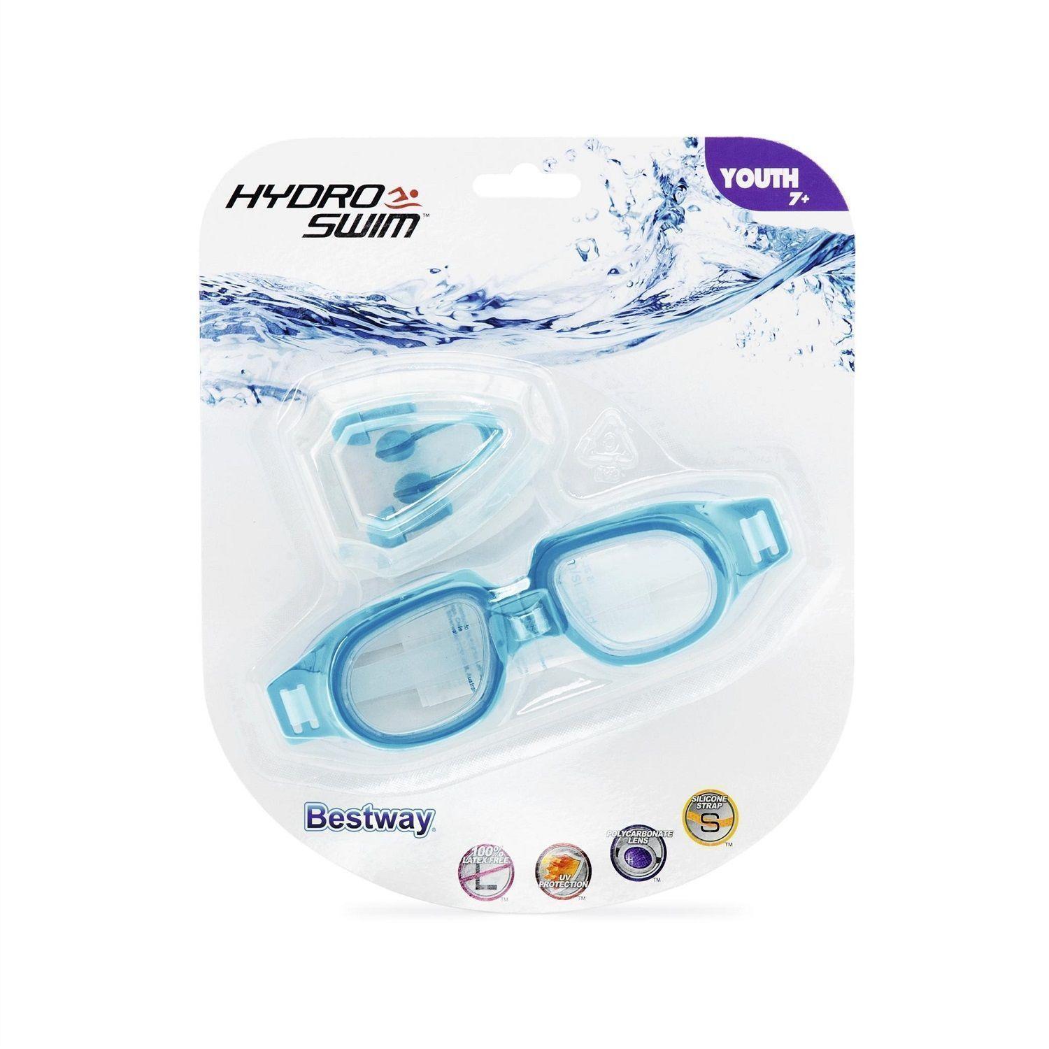 Set Lentes Natación + Tapones de Nariz y Oídos-4