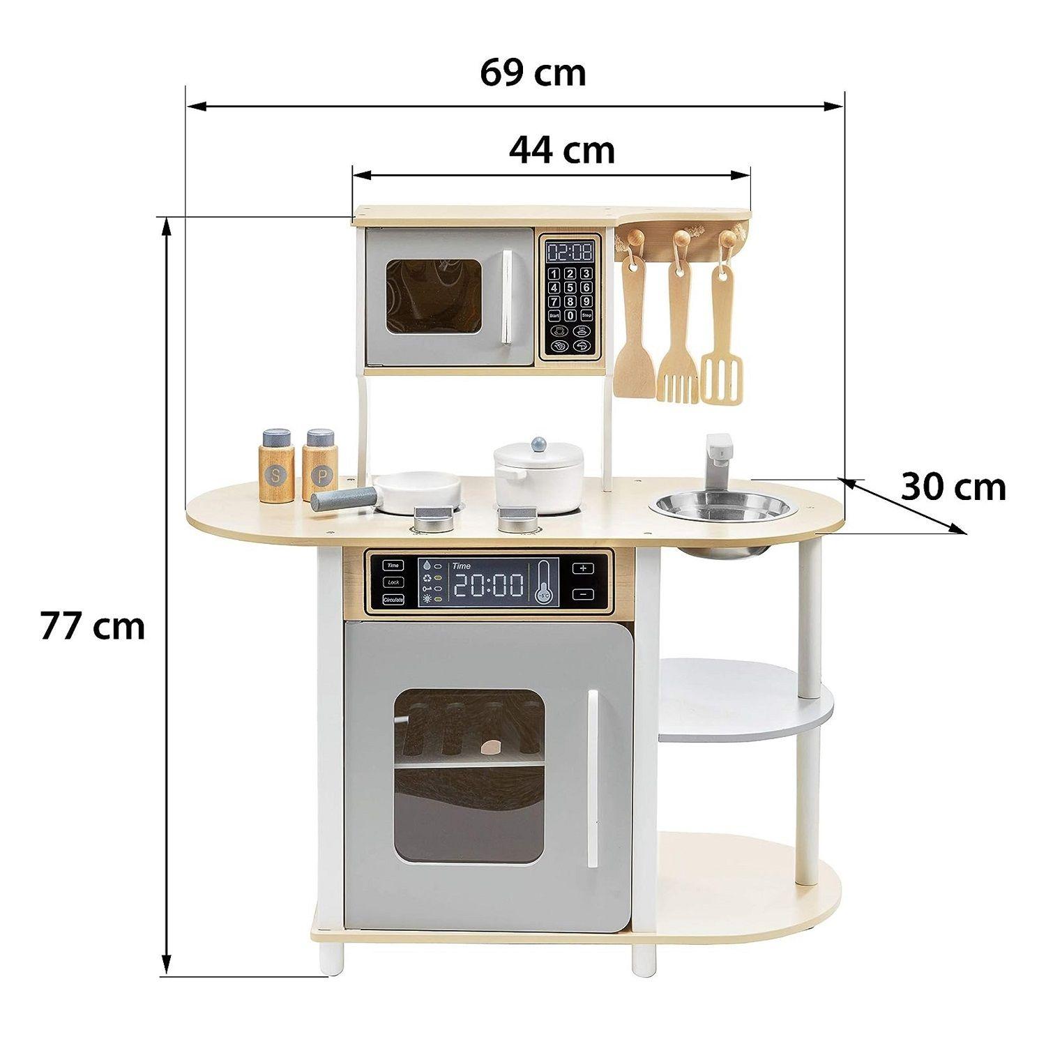 Cocina De Madera Con Accesorios-6