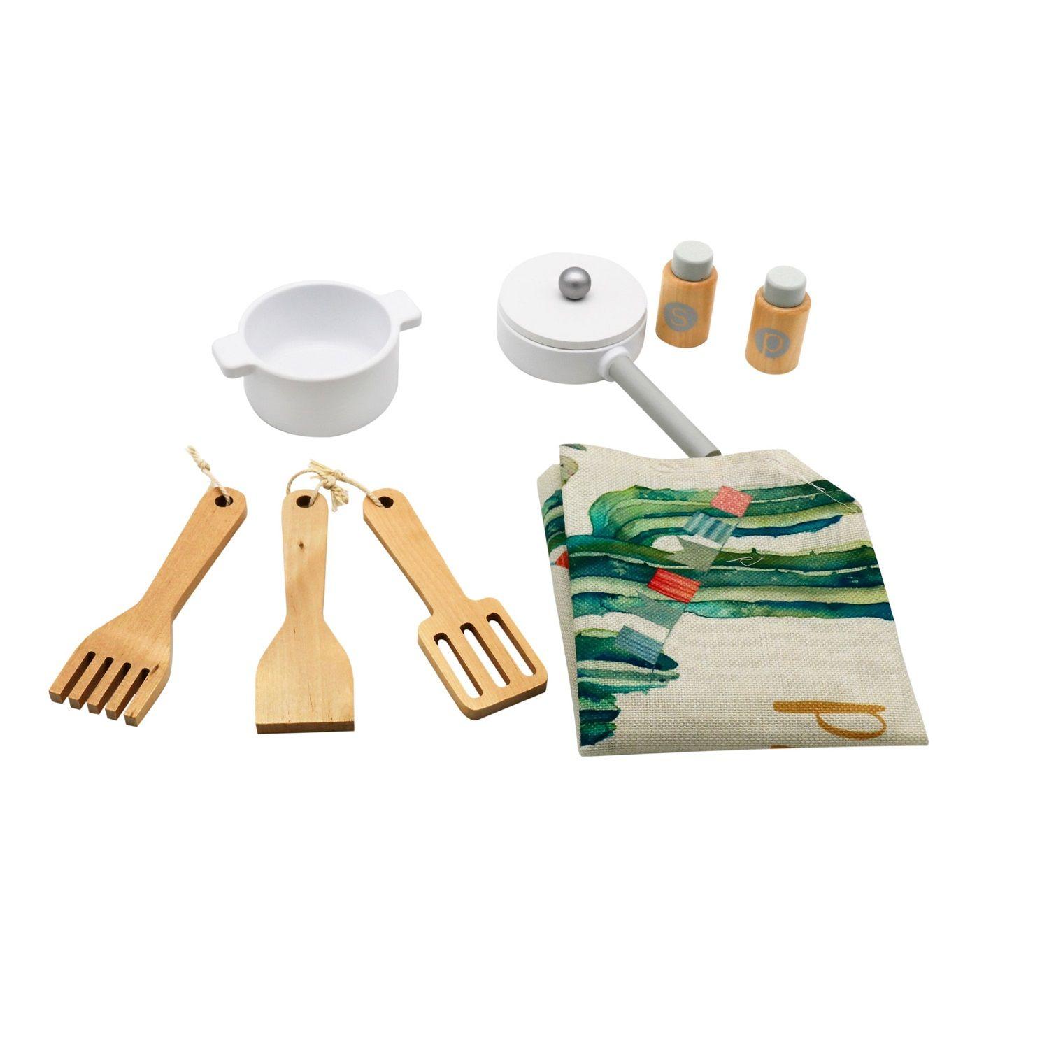 Cocina De Madera Con Accesorios-4