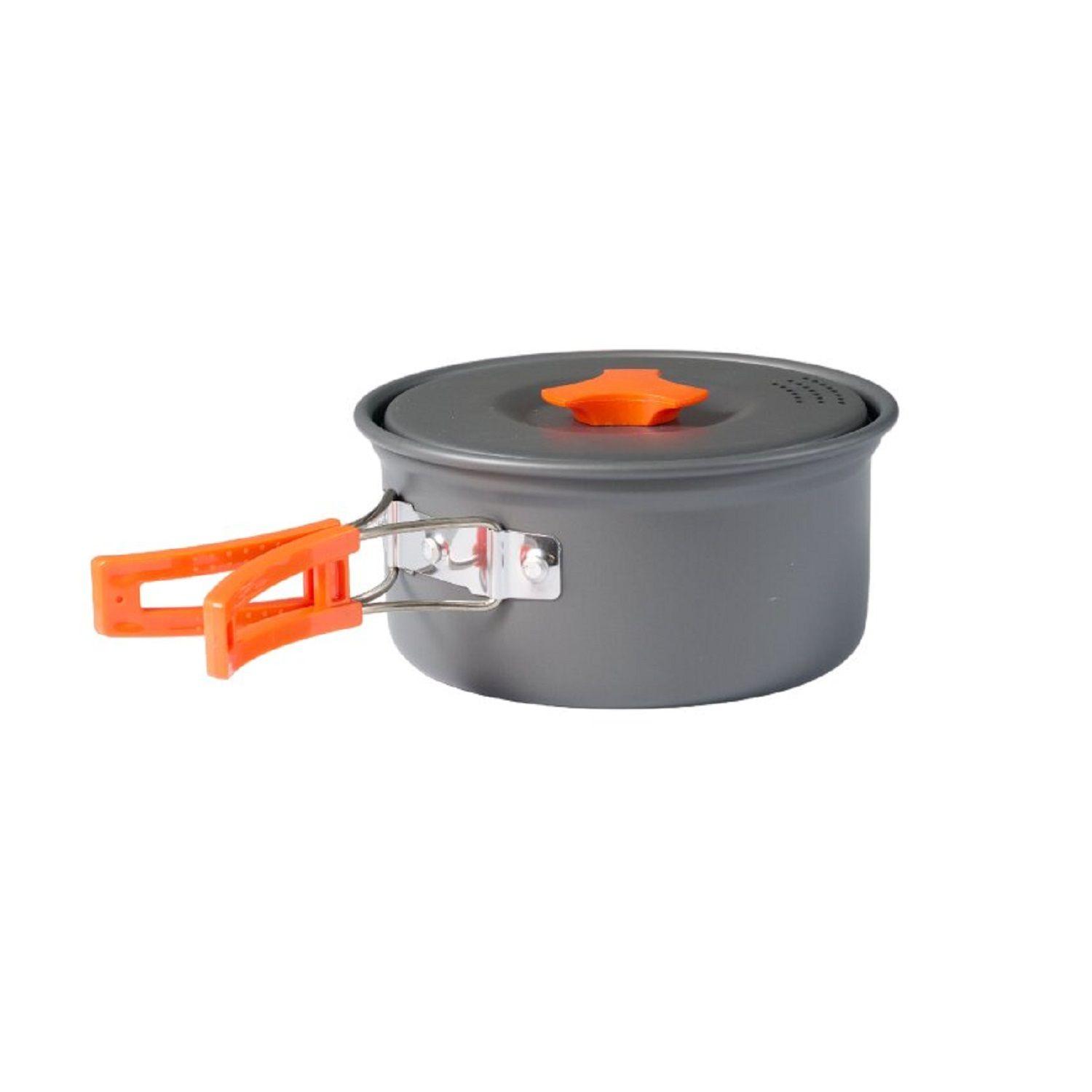 Set Ollas Aluminio Camping 2 Piezas S-1