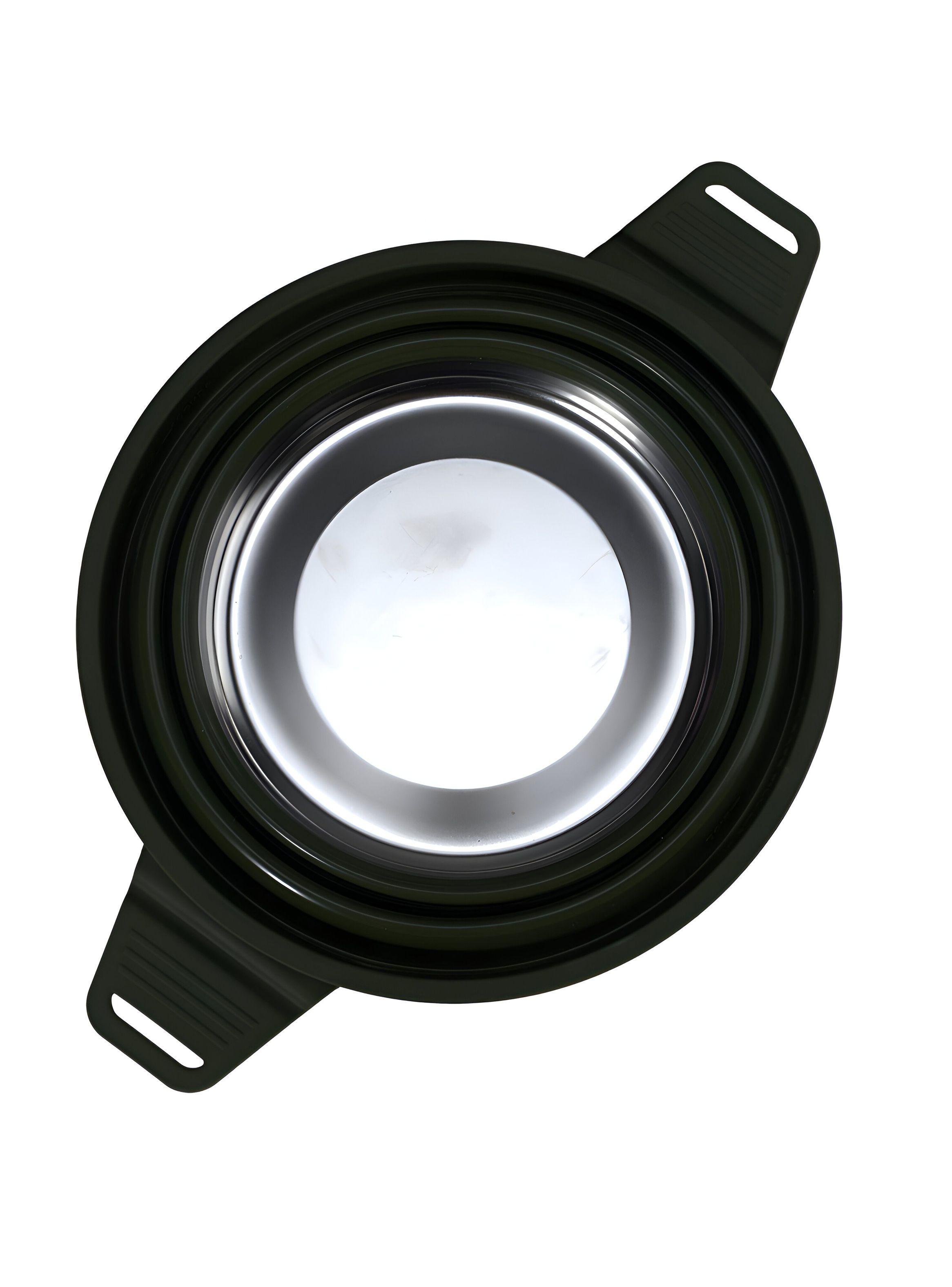 Olla Silicona Plegable 2,4L - Camping Militar-3