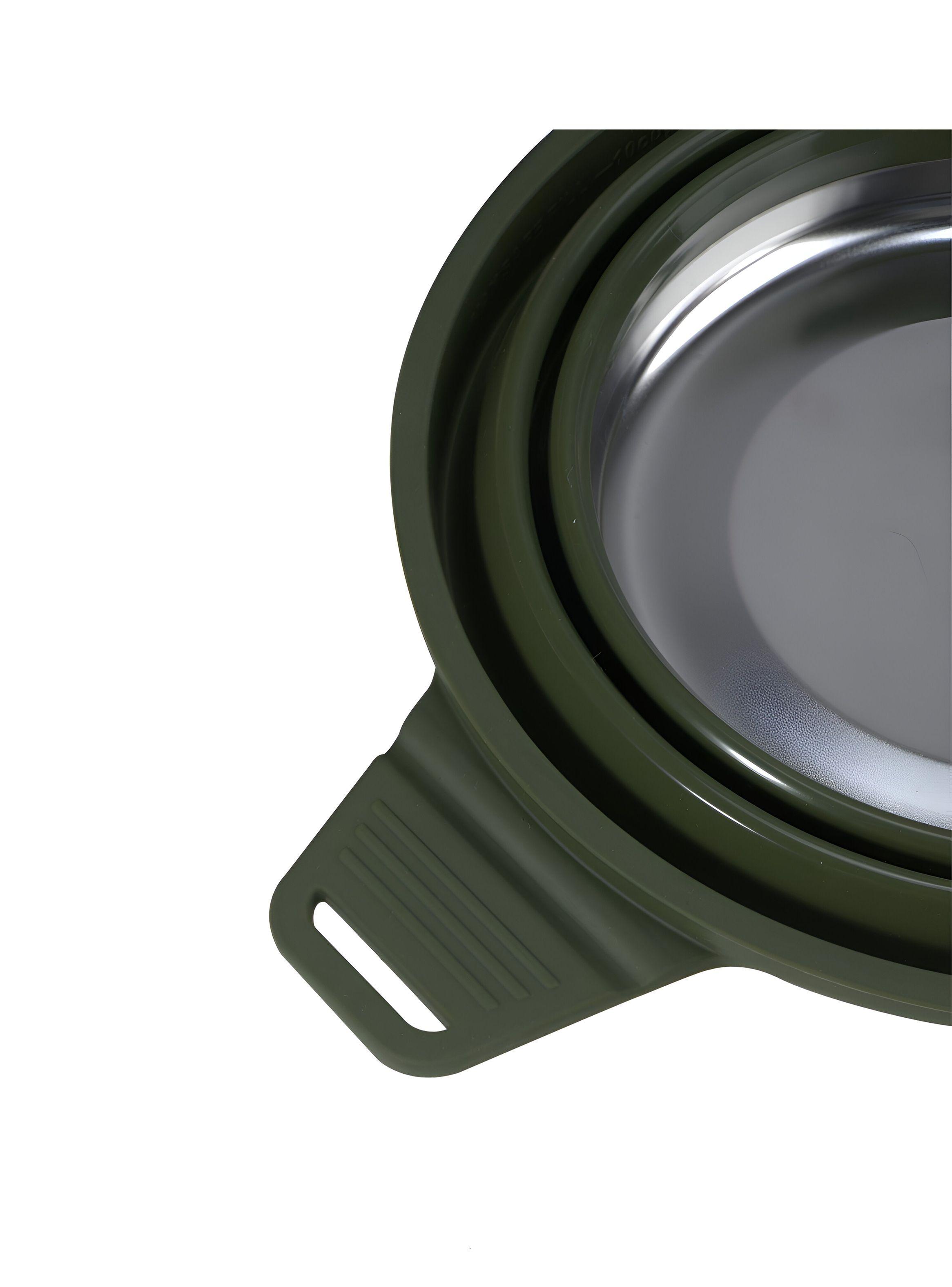 Olla Silicona Plegable 2,4L - Camping Militar-4