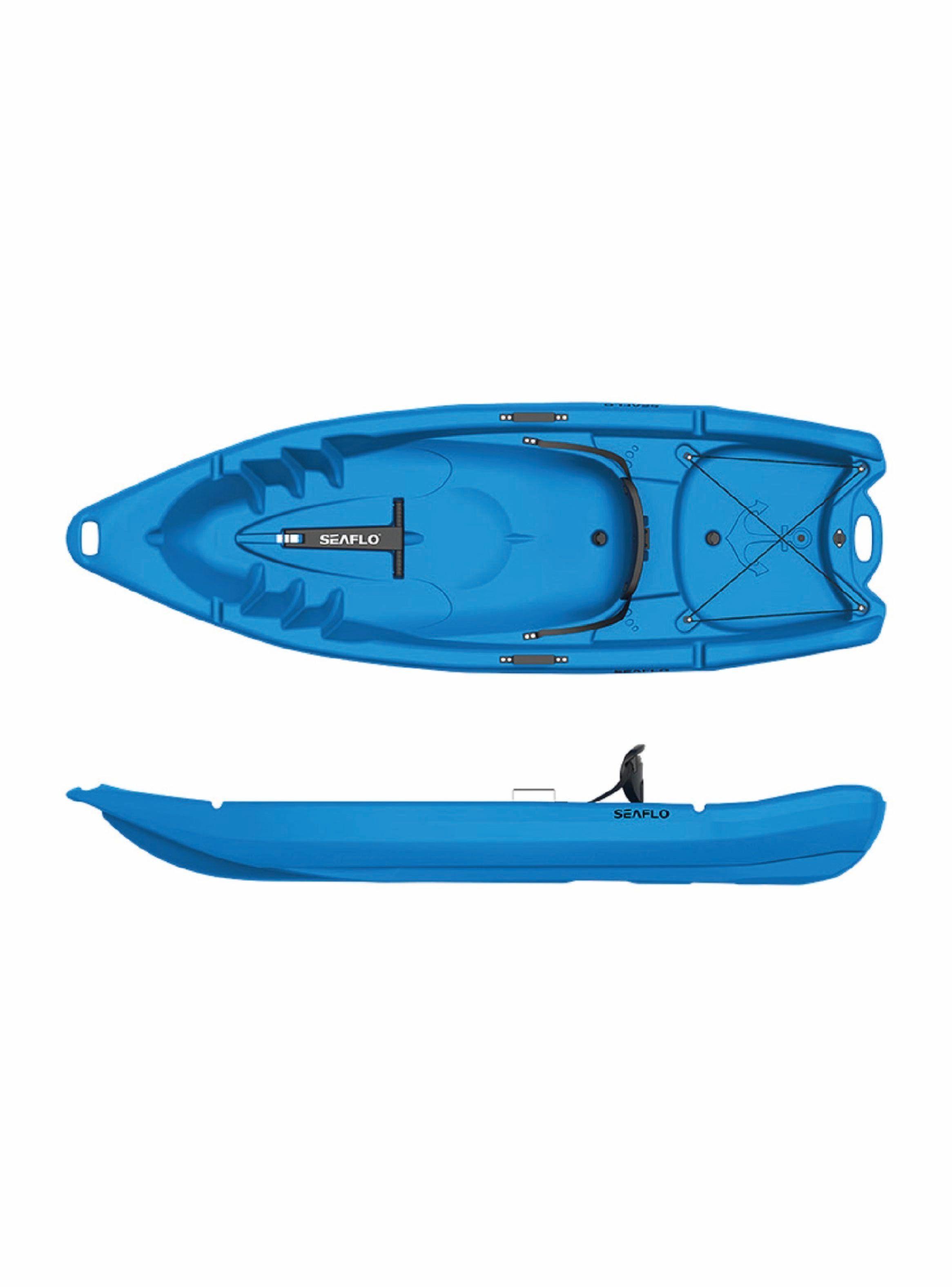 Kayak 1 Persona + 1 Niño o Mascota Sit On Azul-2