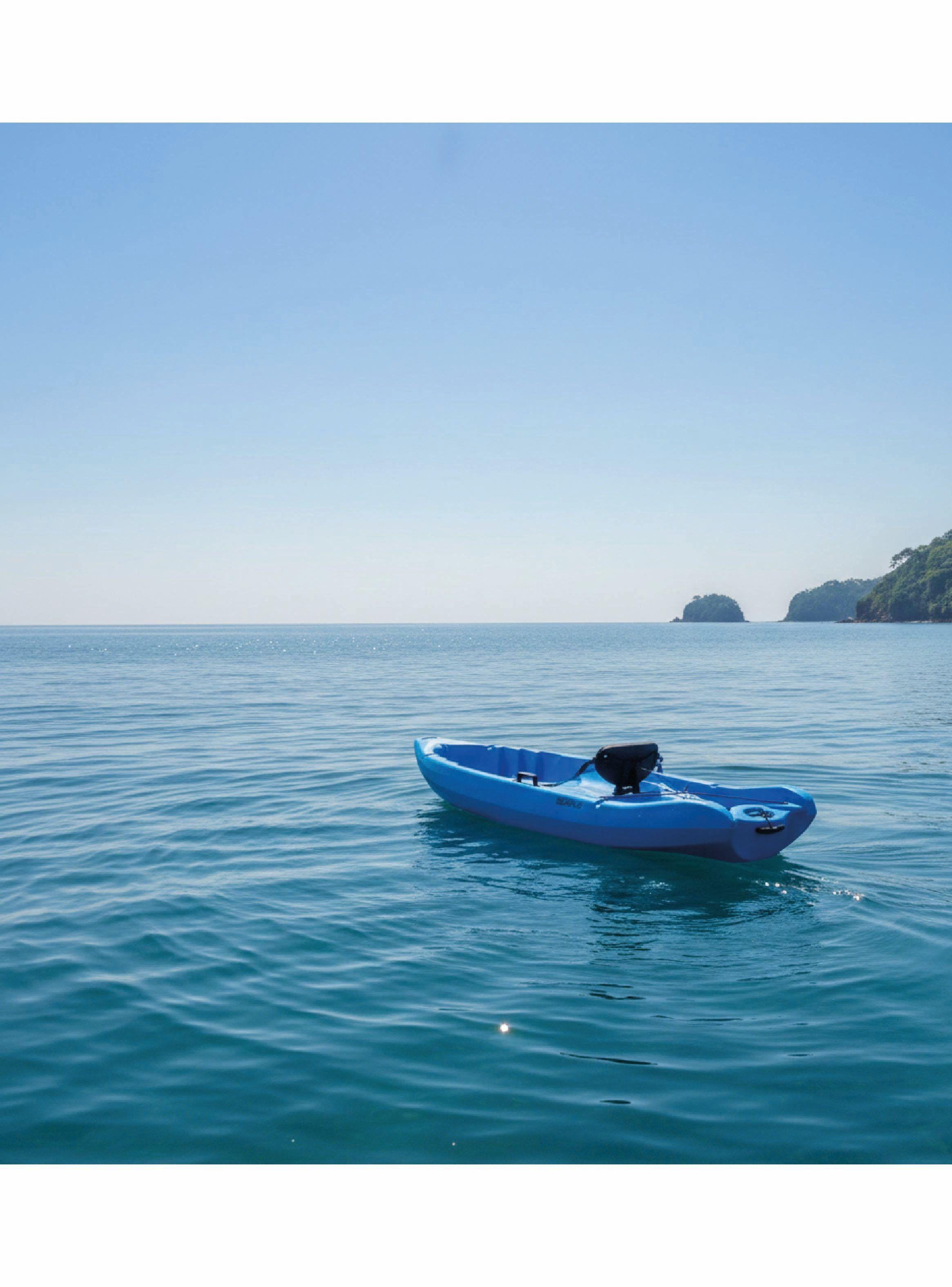 Kayak 1 Persona + 1 Niño o Mascota Sit On Azul-3