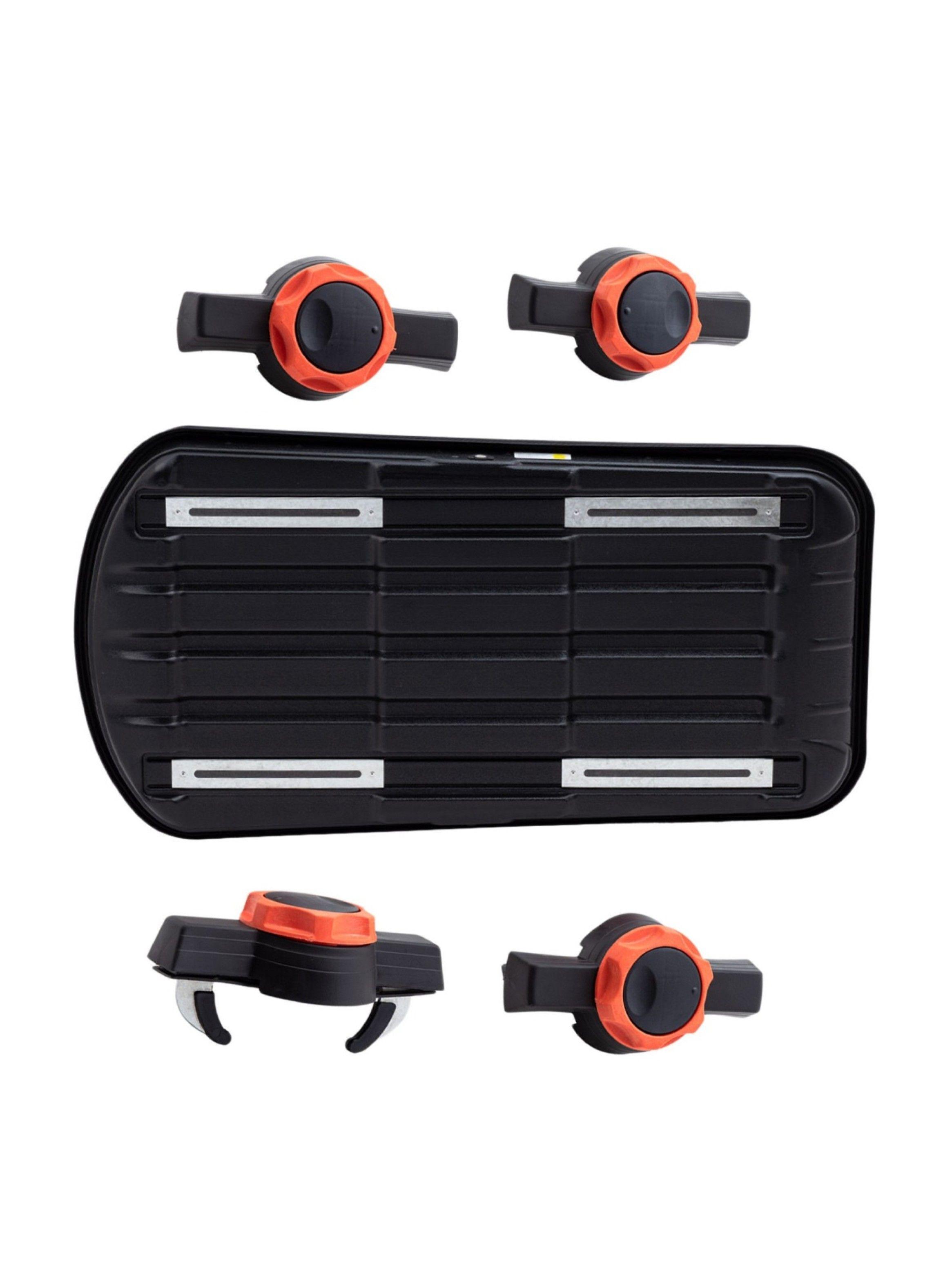 Portaequipaje Carbón 250L Anclaje Rápido - Pick Up-3