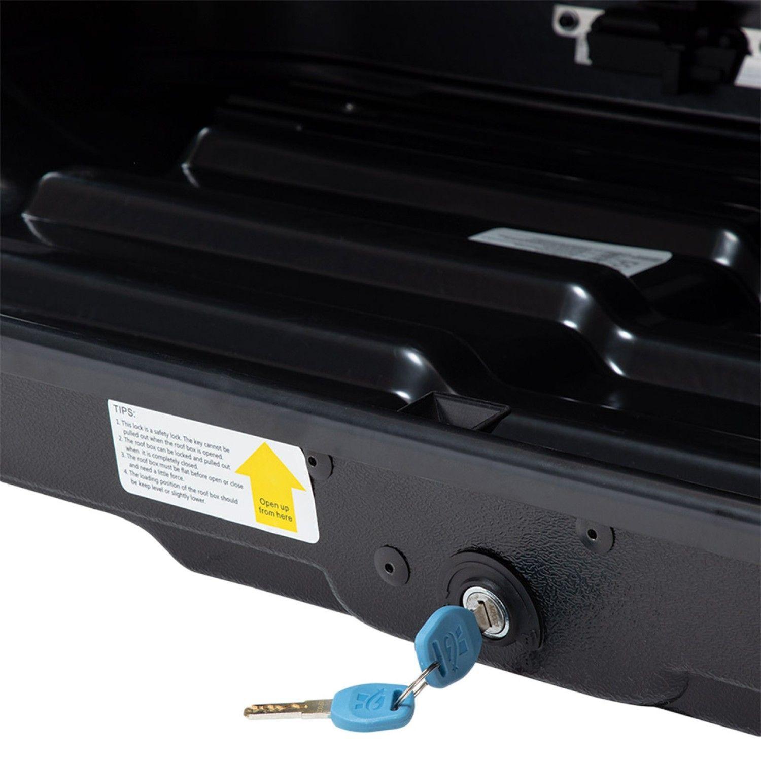 Portaequipaje Carbón 250L Anclaje Rápido - Pick Up-7