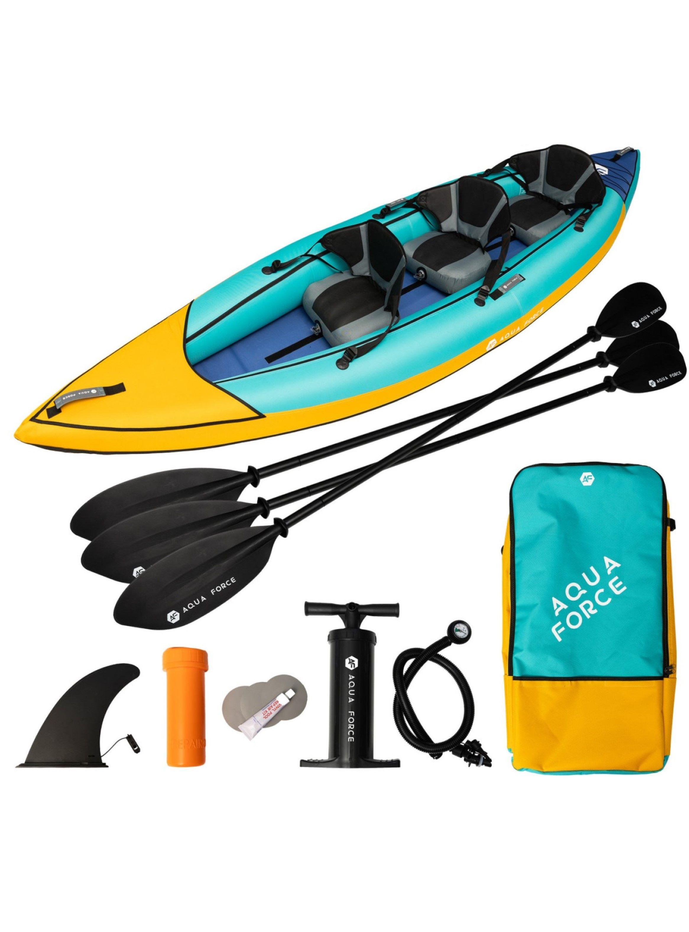 Kayak Waver 3 Personas 390cm Turquesa-5