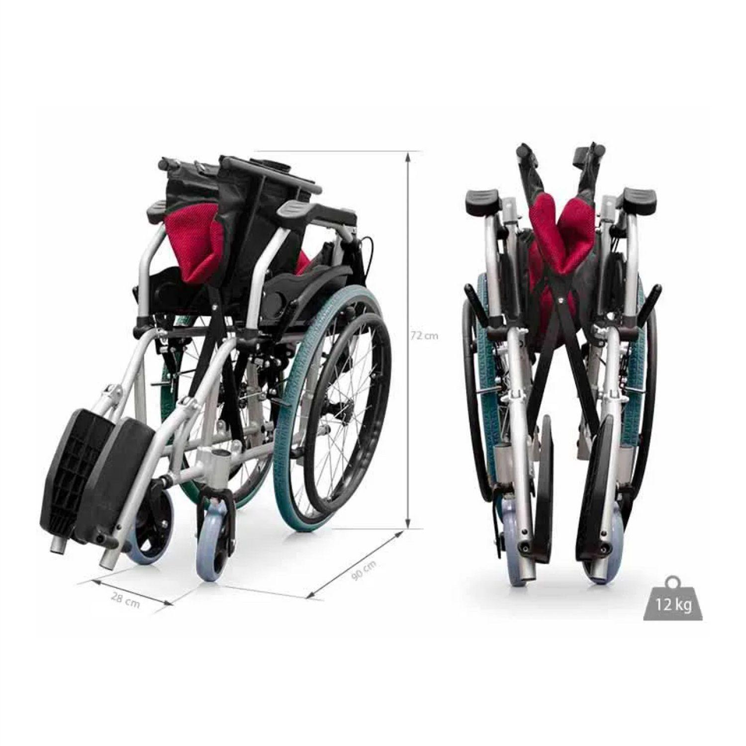 Silla de Ruedas Standard Desmontable y Plegable Pro-4