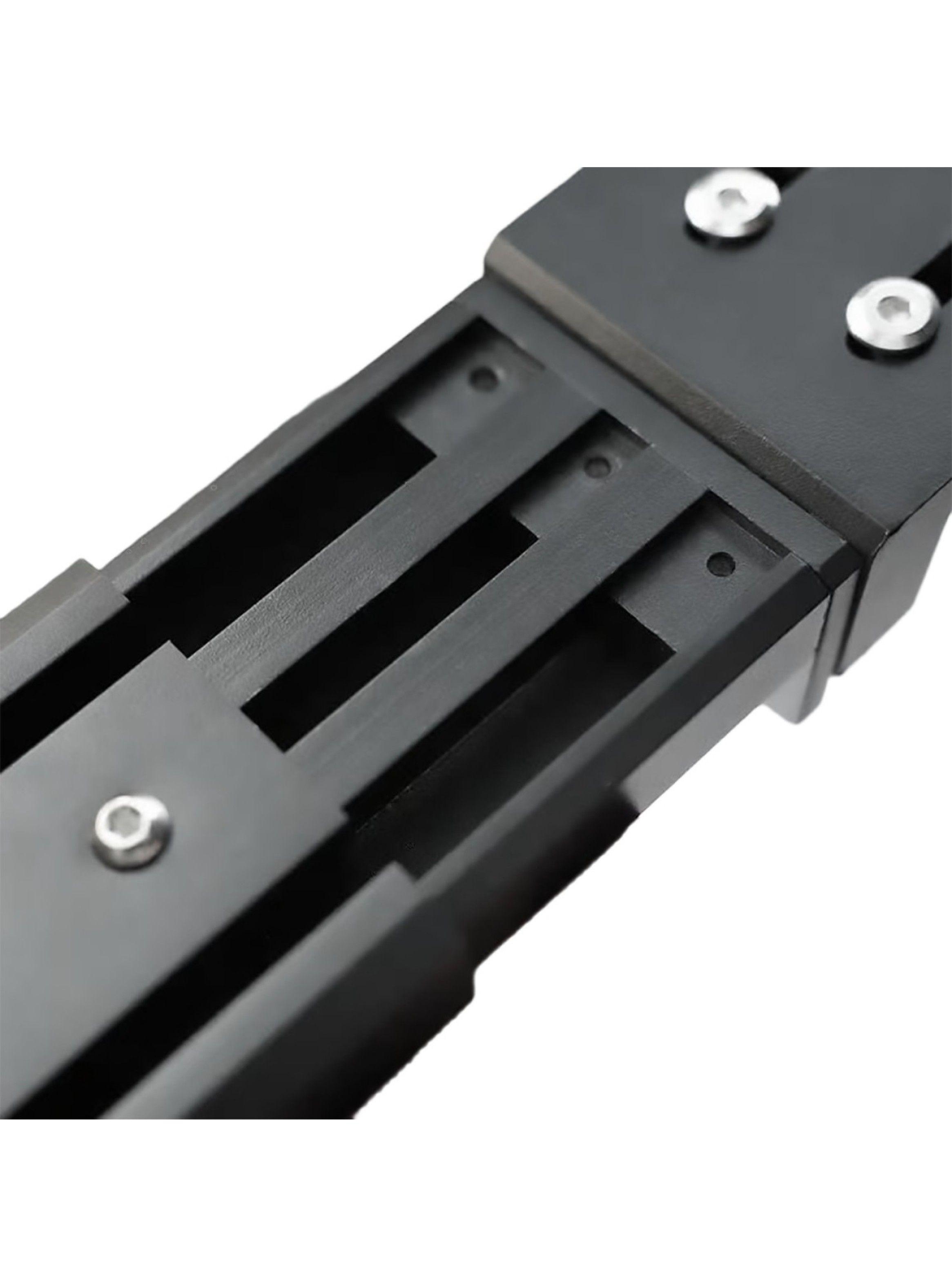 Barras de Techo Transversales Premium Black Ajustables 160cm 100kg Railing Elevado-4